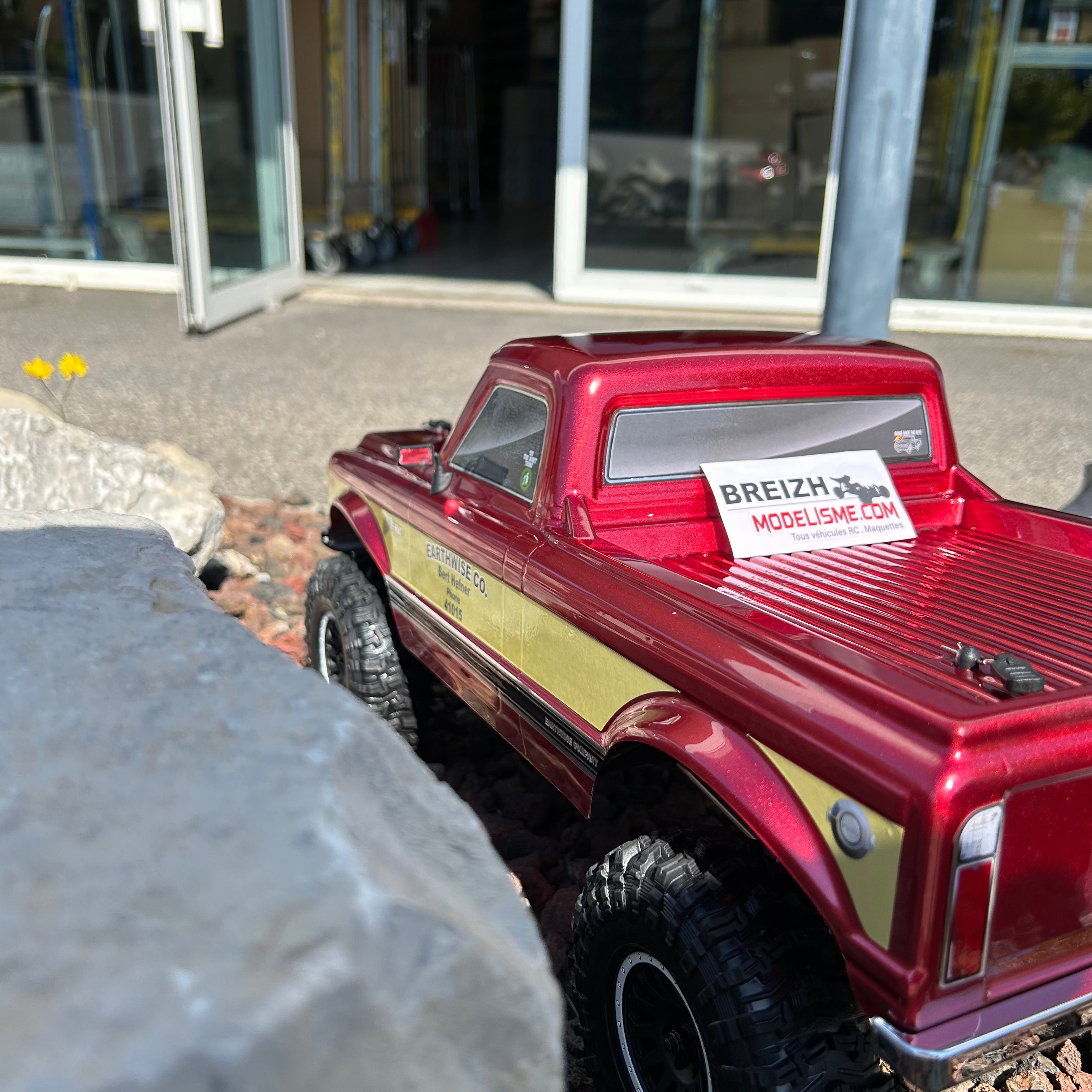 Crawler Yikong 41015 1/10 RTR rouge - YK41015C