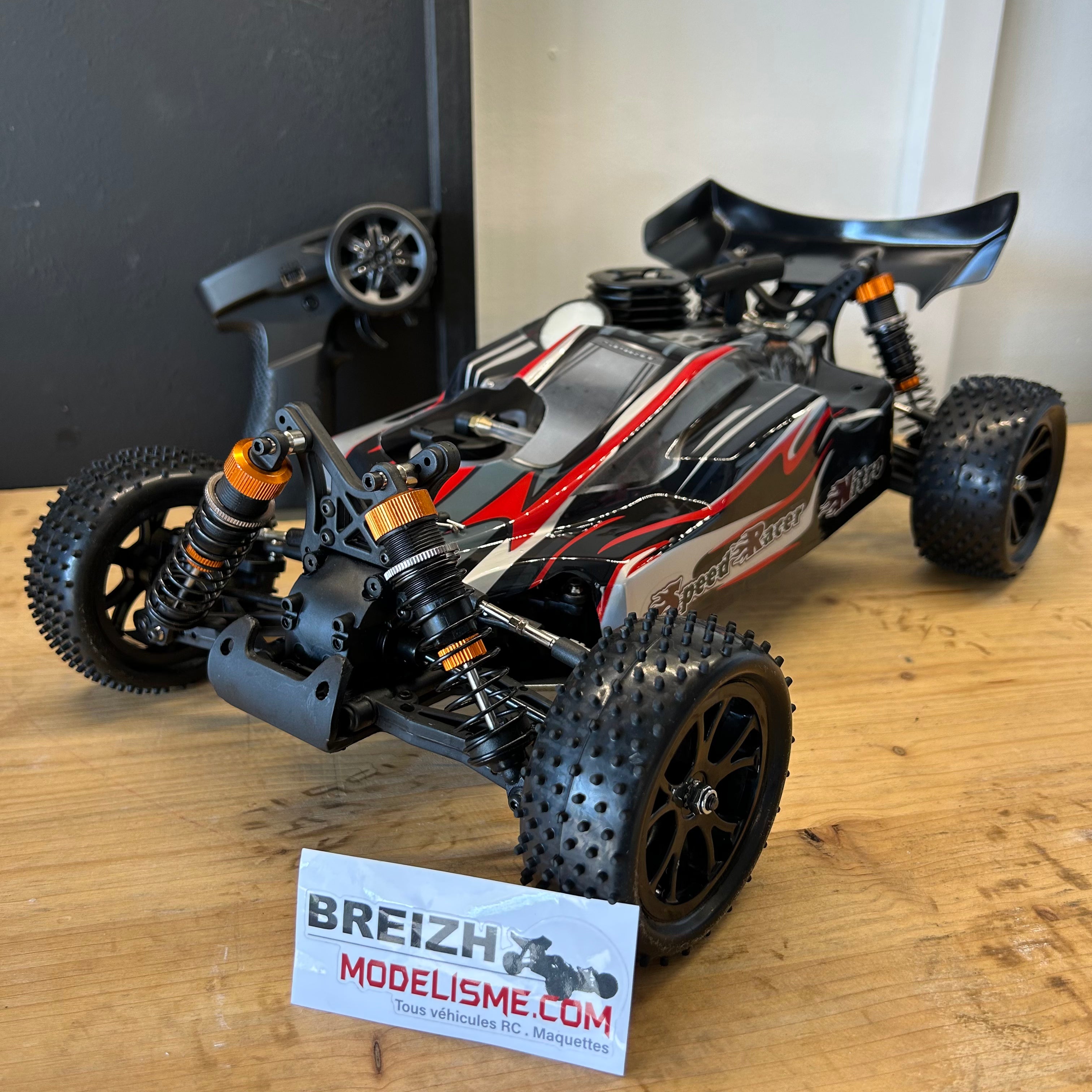 Buggy thermique essence 1/10 4WD Speedracer 3191
