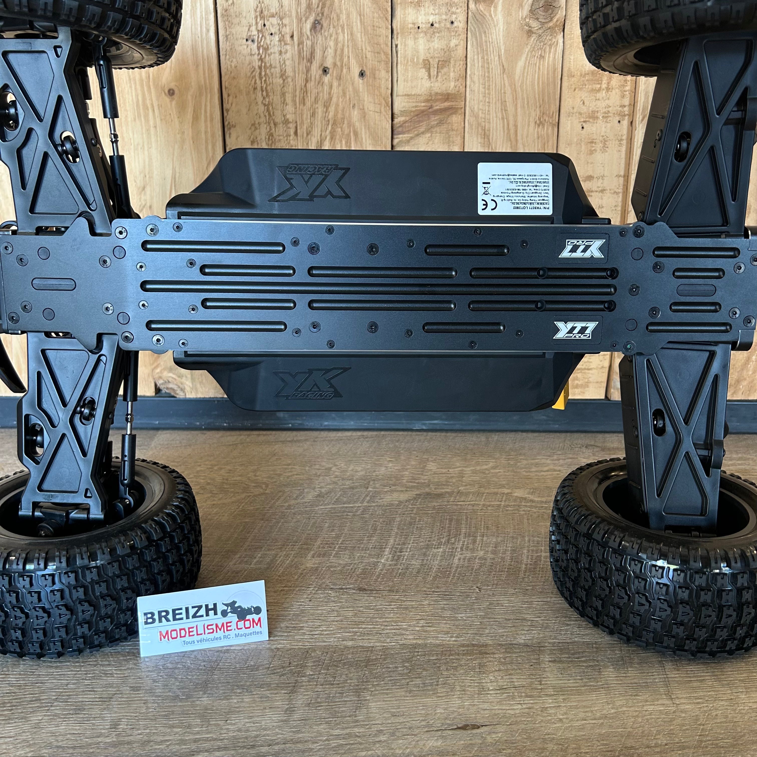 Yikong YT7 Pro Battlemann 1/7 Truggy 4WD Brushless noir mat 90km/h
