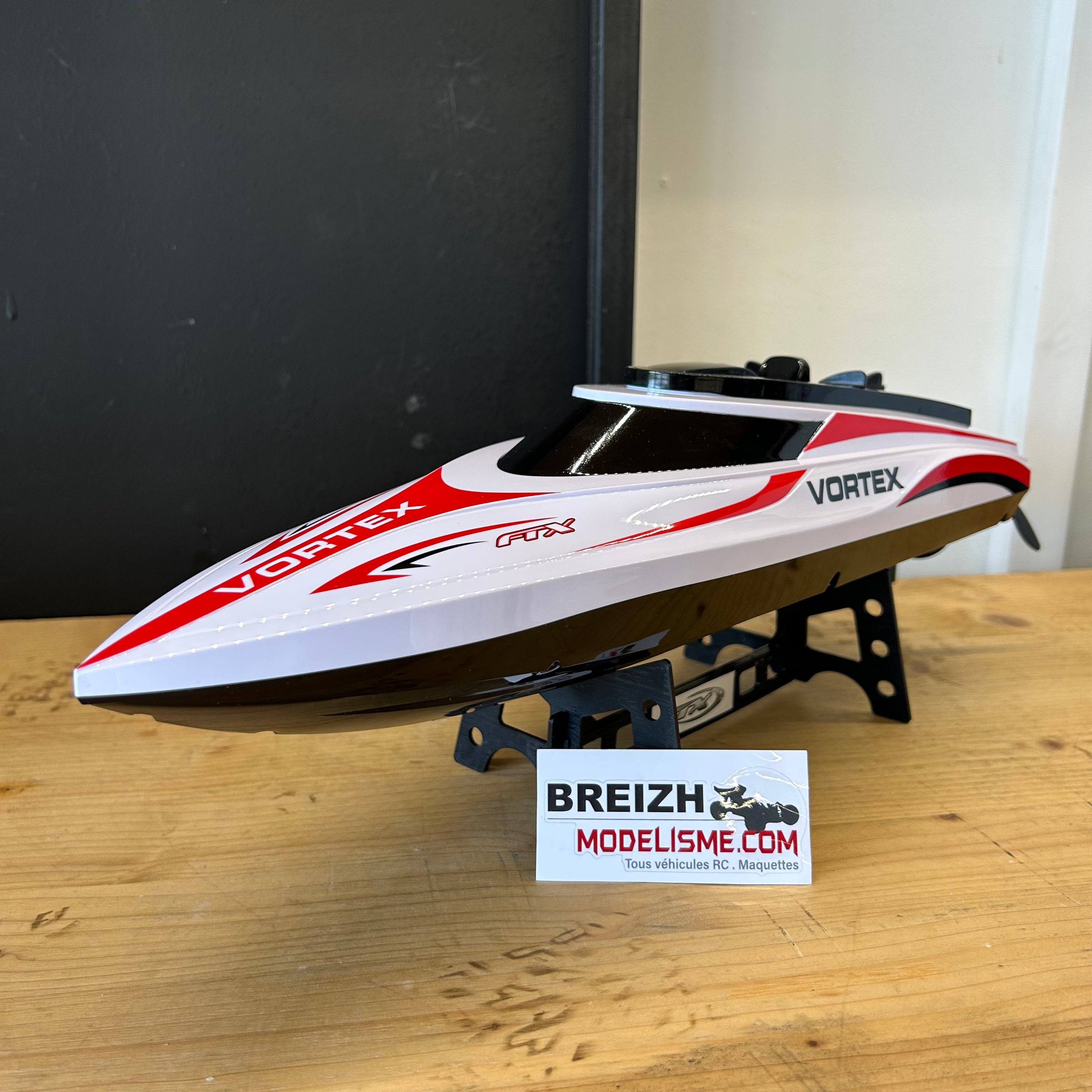 Bateau de course télécommandée haute vitesse FTX Vortex 44cm - FTX0700
