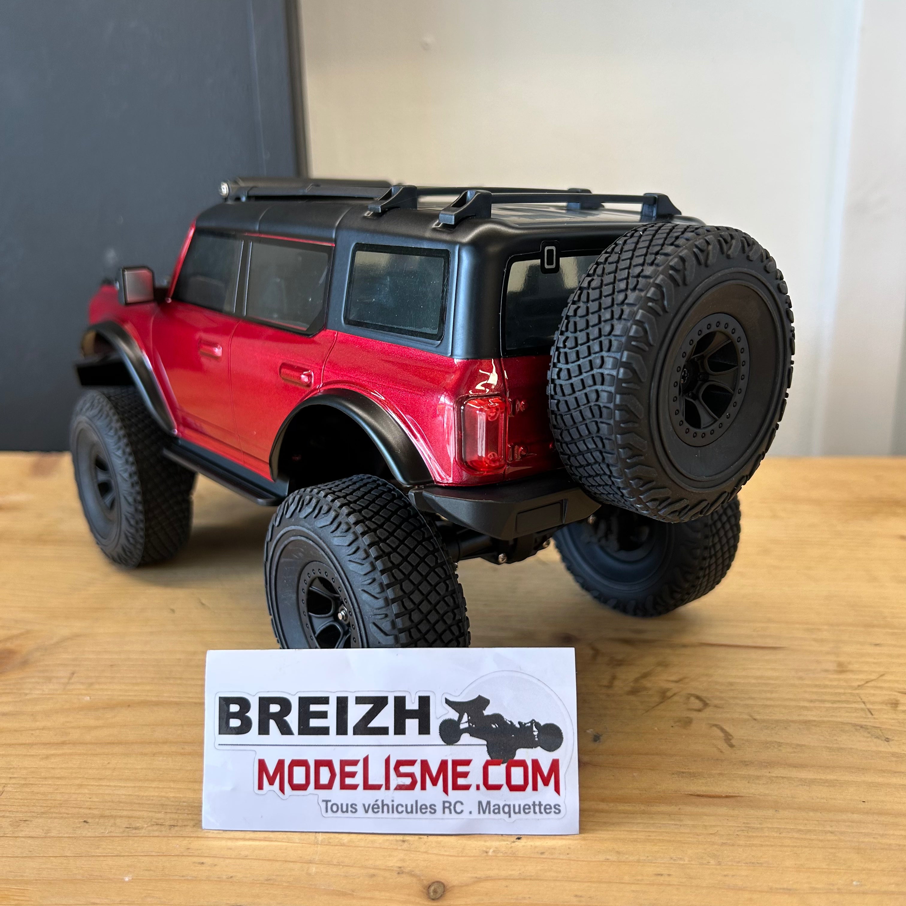 Mini Crawler RC Varant 1/18 Scale RTR rouge DF Models 3107