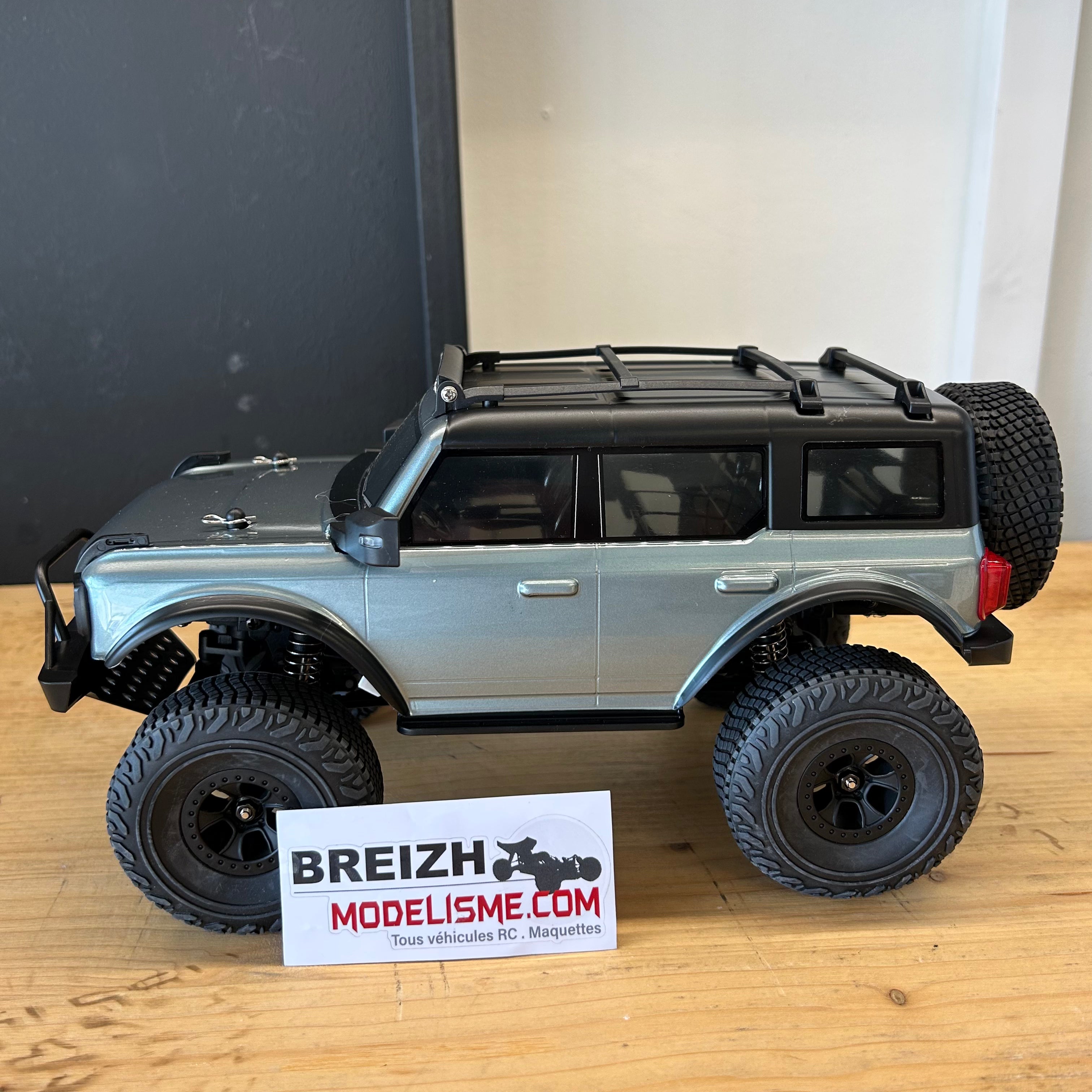 Mini Crawler RC Varant 1/18 Scale RTR gris DF models 3108