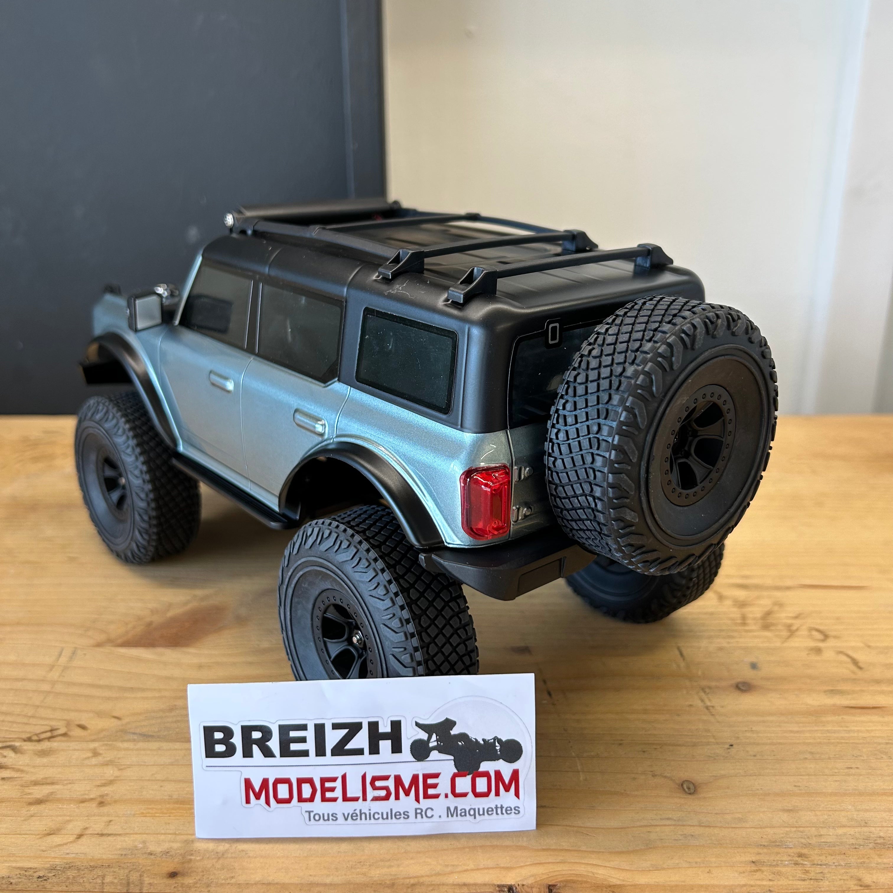 Mini Crawler RC Varant 1/18 Scale RTR gris DF models 3108