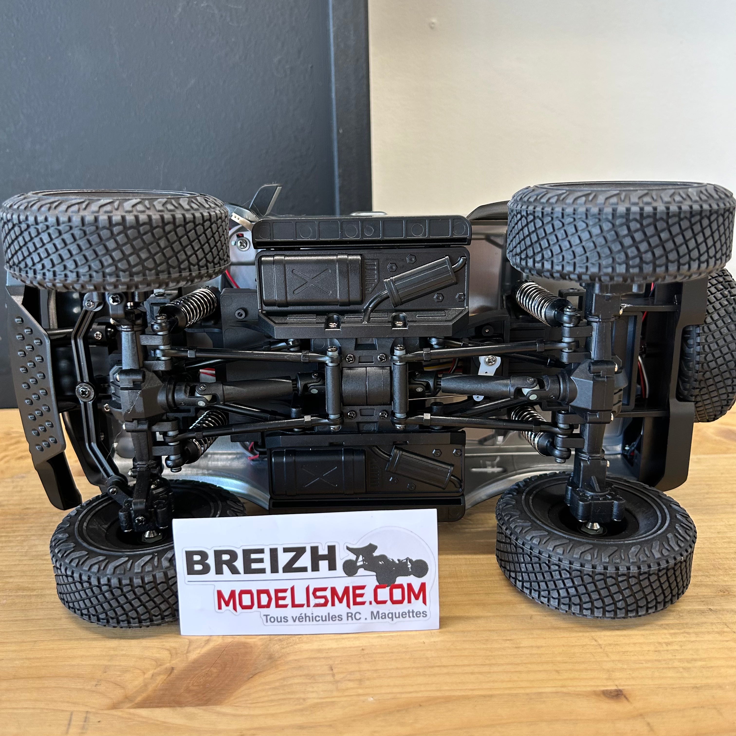 Mini Crawler RC Varant 1/18 Scale RTR gris DF models 3108