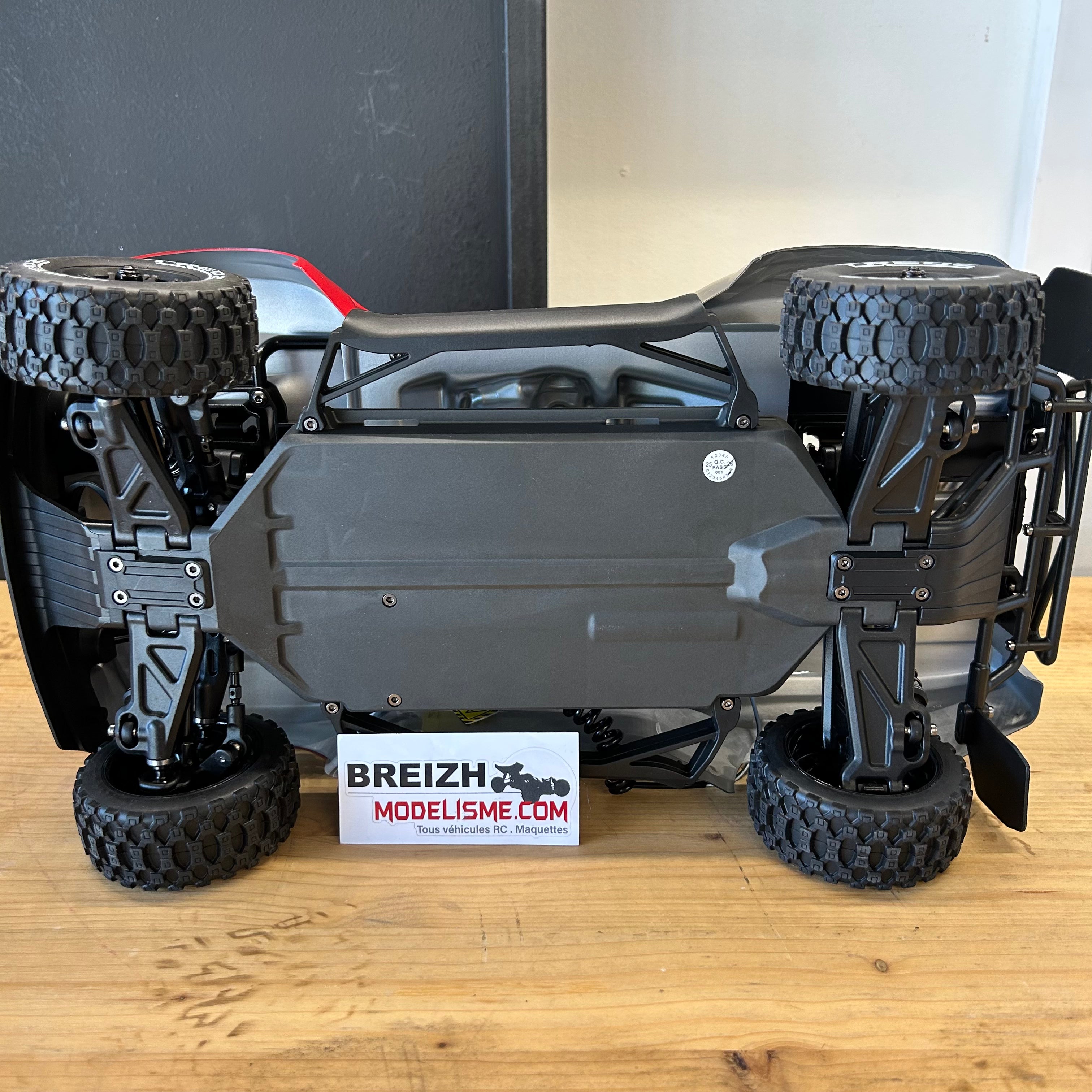 Short course 2S 38km/h Maverick QByte SC Flux 1/12 Brushless RTR 4WD bleu MV151200