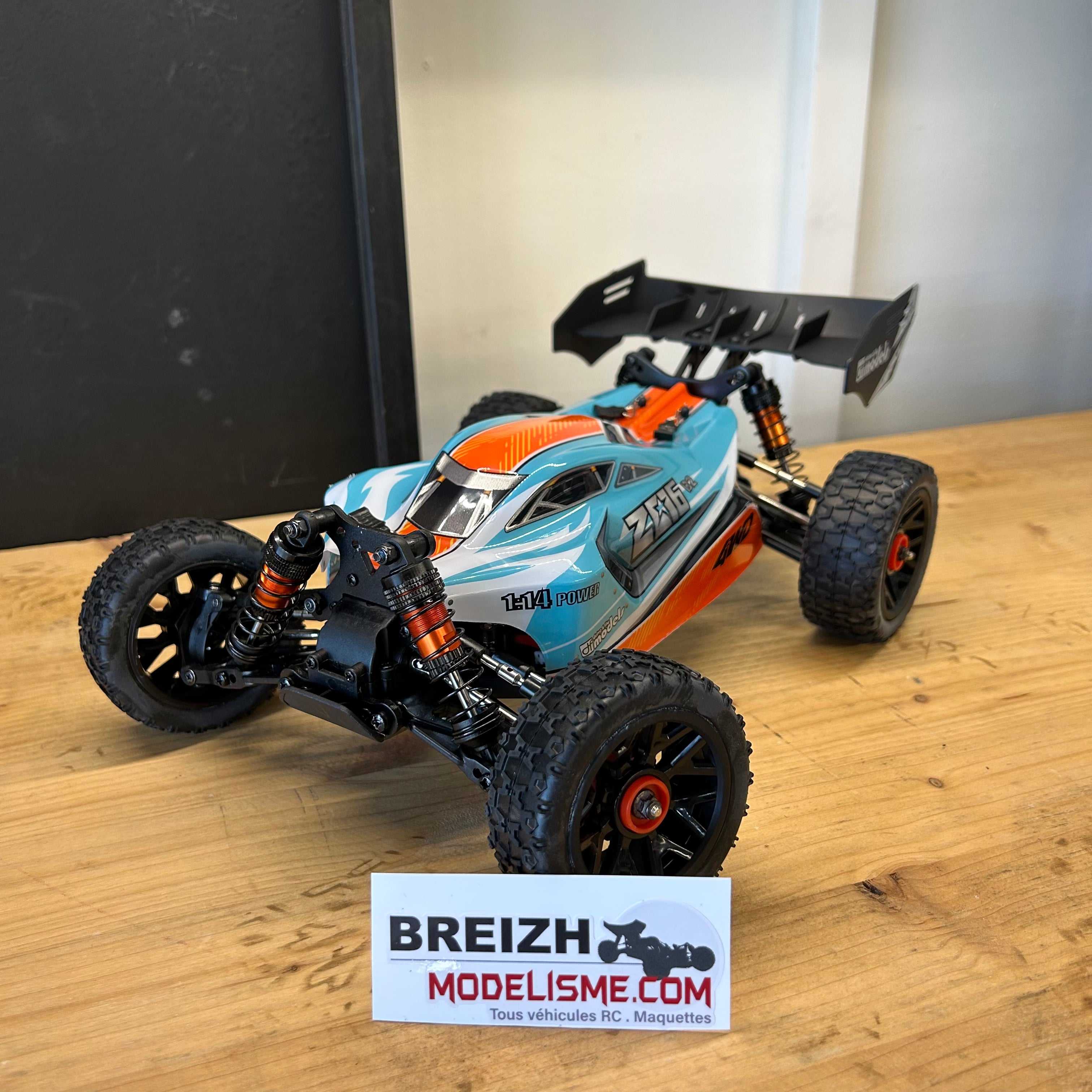 DF Models Buggy RC Z06 B2 RTR 1/14 - 60km/h 4WD - 3200
