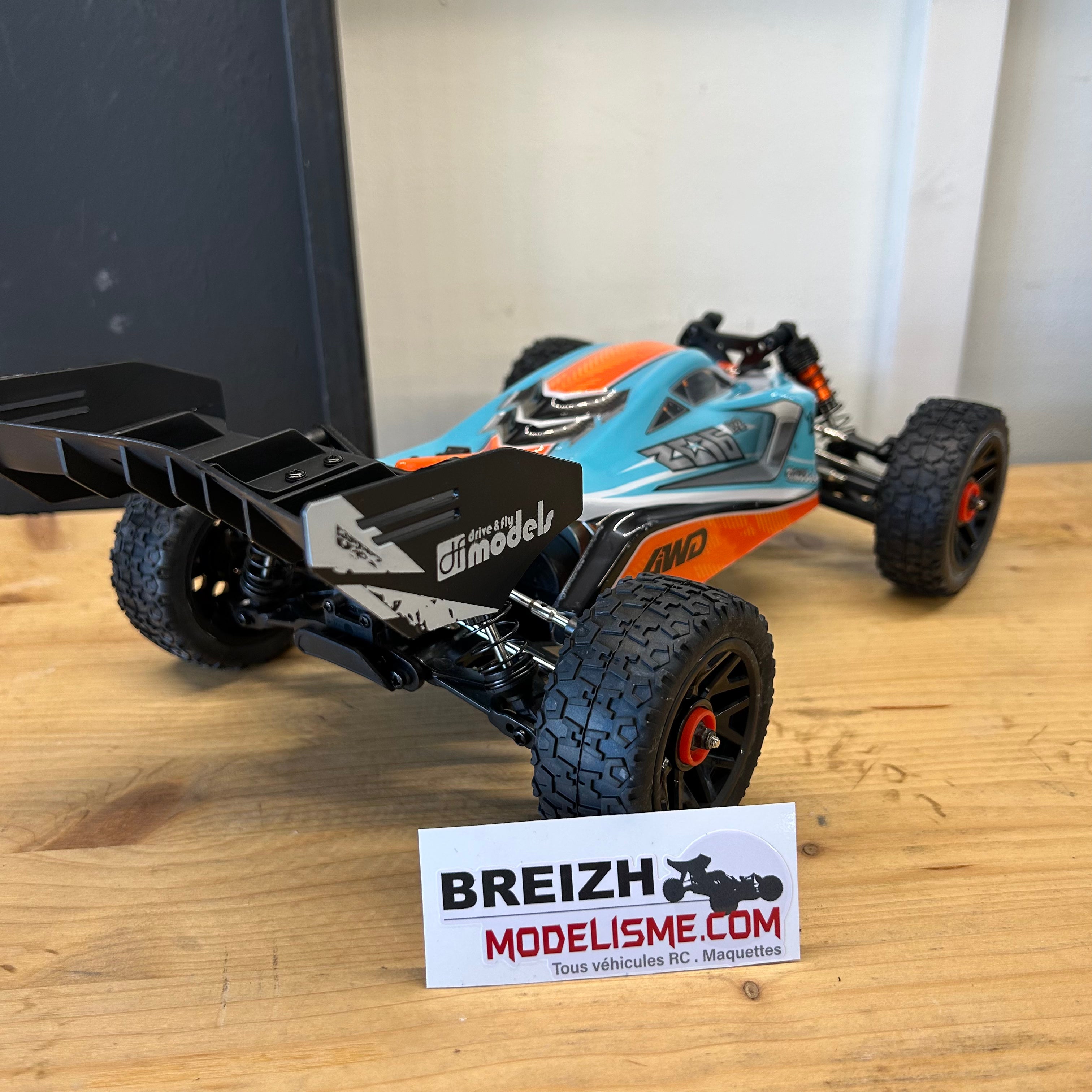DF Models Buggy RC Z06 B2 RTR 1/14 - 60km/h 4WD - 3200