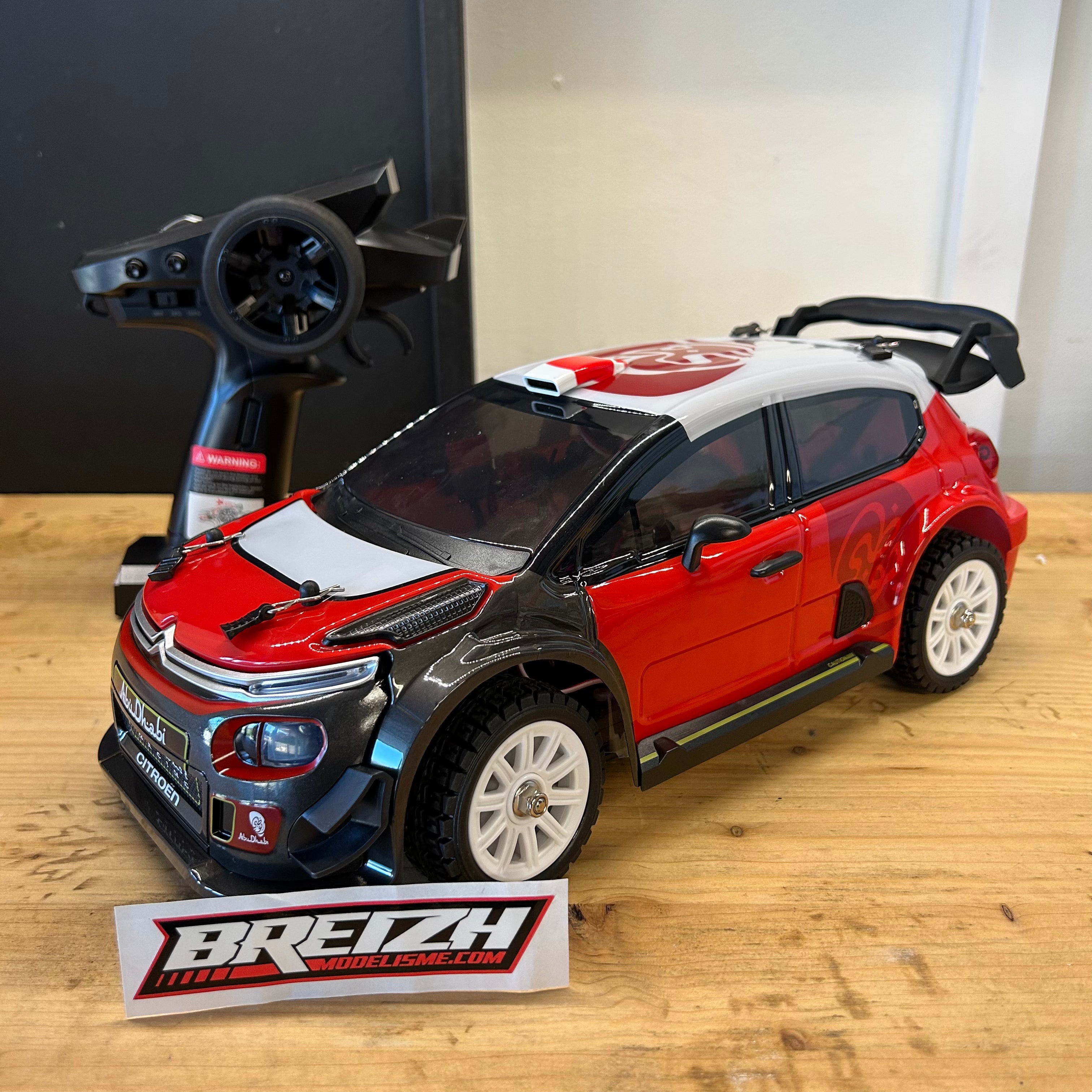 Voiture de rallye Citroen C3 WRC 4WD RTR MJX Hyper GO 14303 1/14