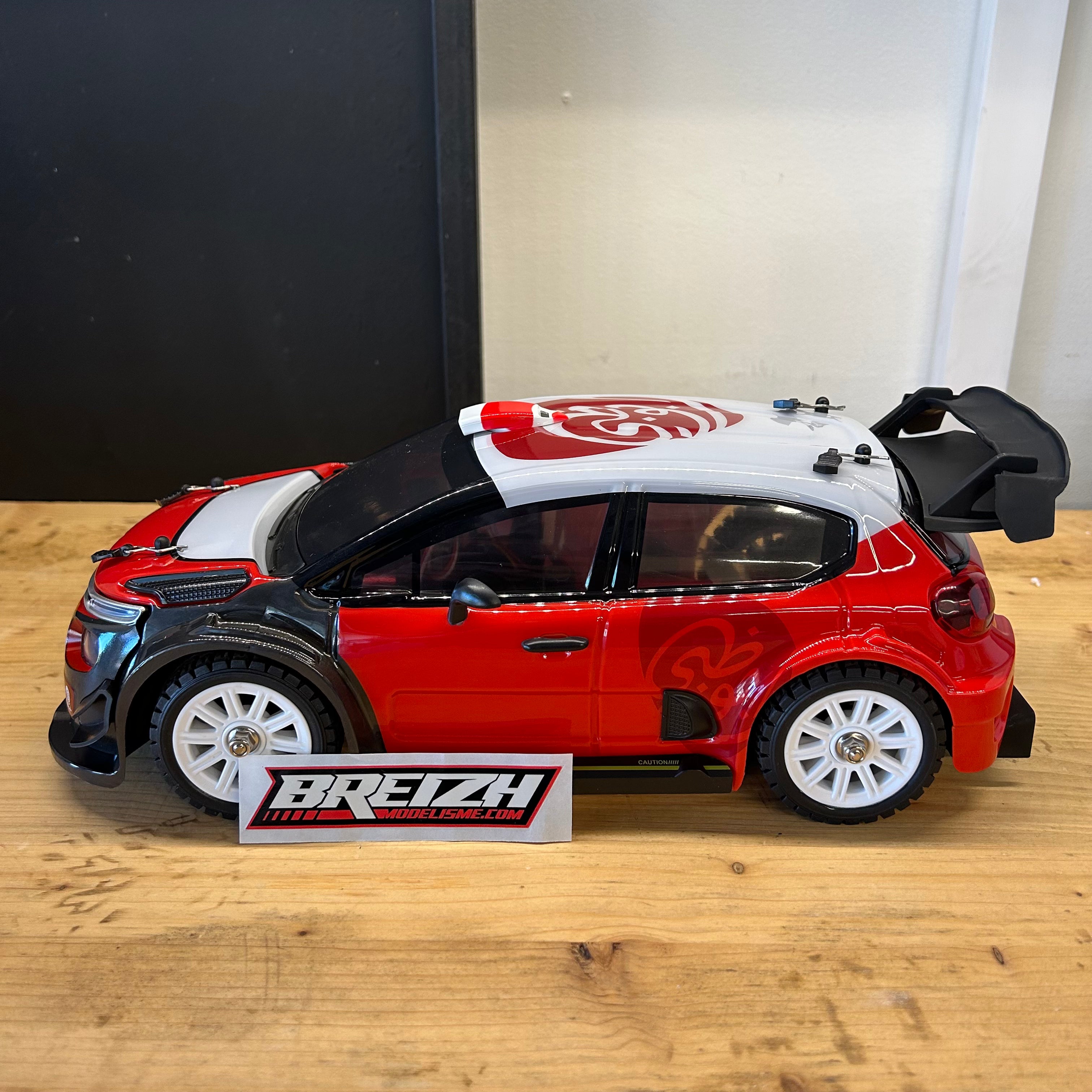 Voiture de rallye Citroen C3 WRC 4WD RTR MJX Hyper GO 14303 1/14