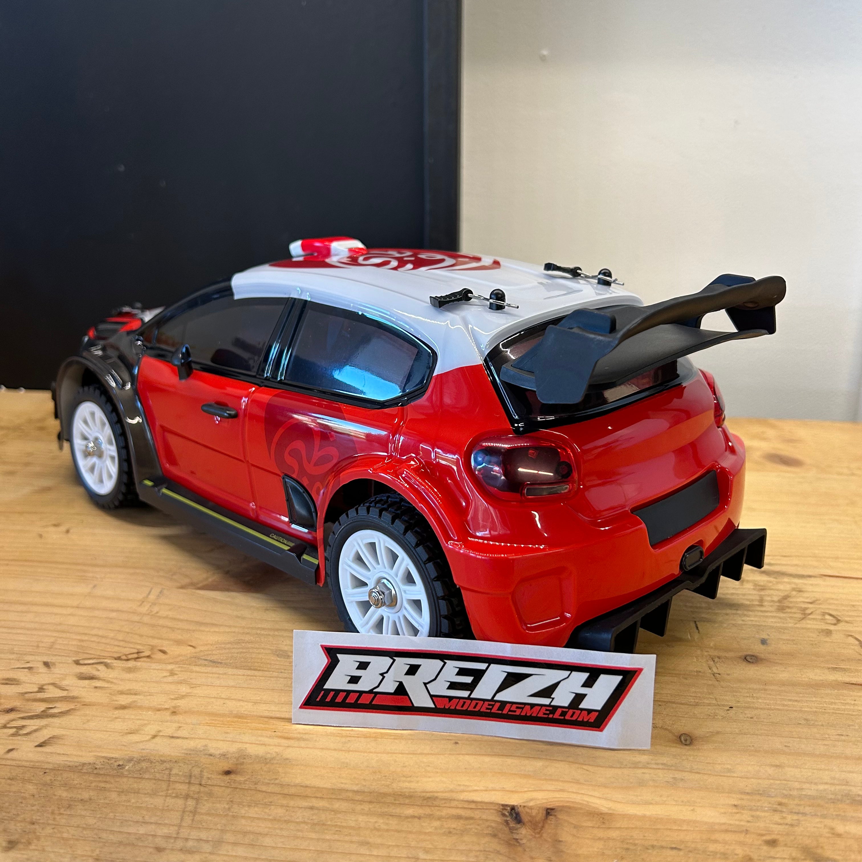 Voiture de rallye Citroen C3 WRC 4WD RTR MJX Hyper GO 14303 1/14