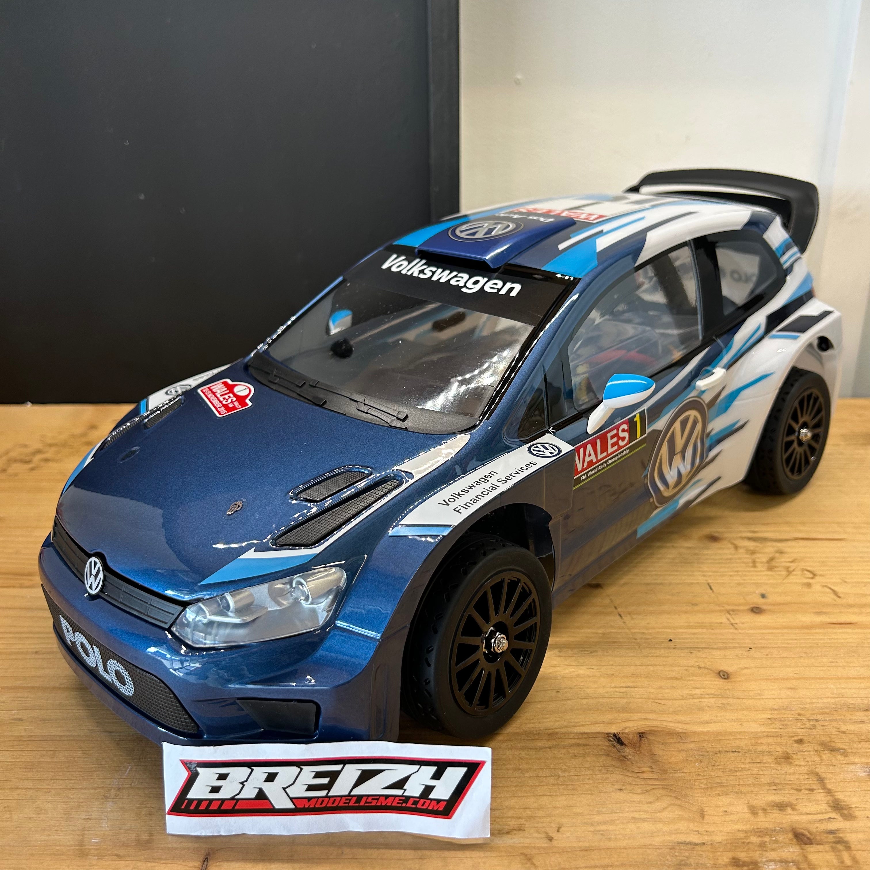 Rallye / drift Volkswagen Polo R WRC 4WD MJX Hyper GO 10304 1/10