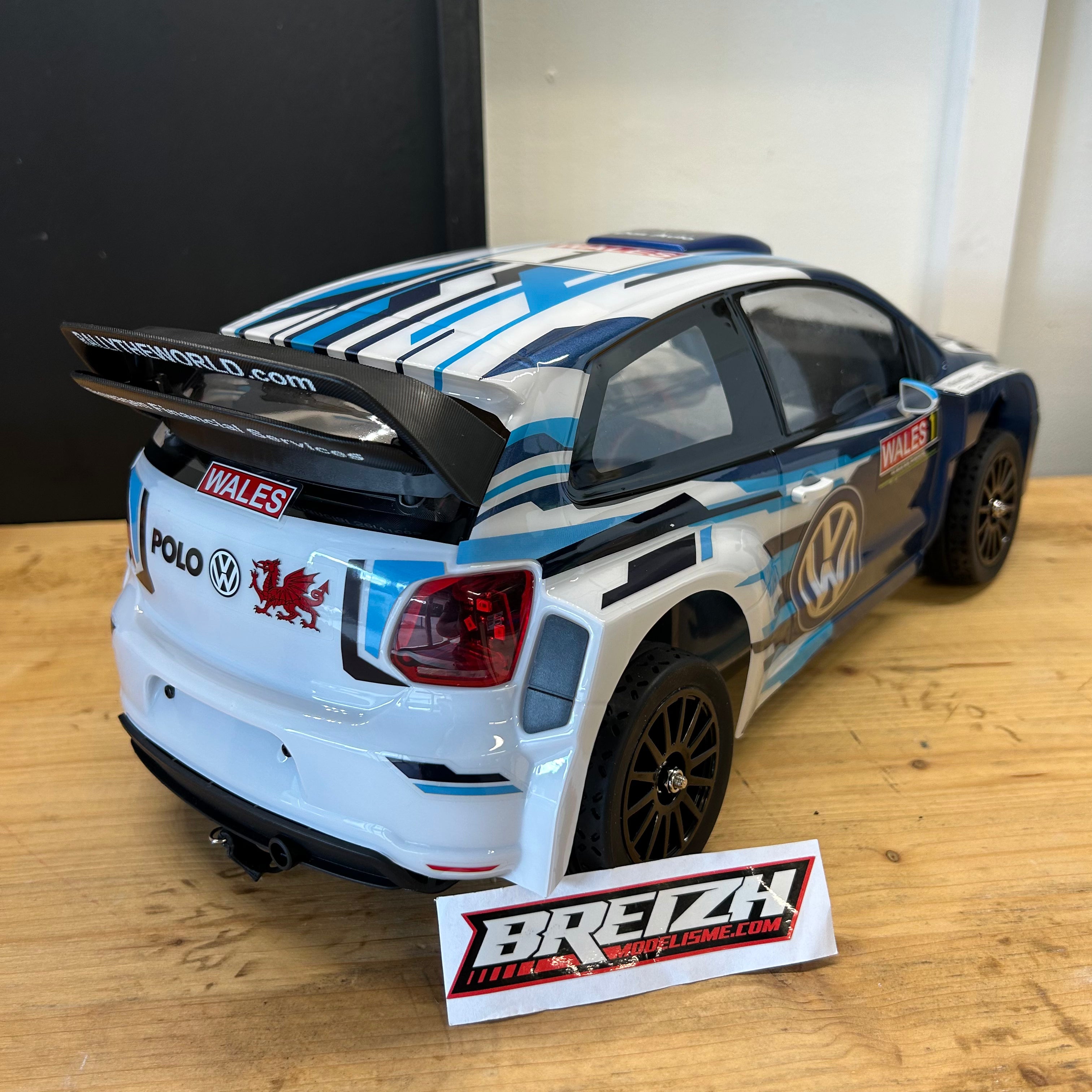 Rallye / drift Volkswagen Polo R WRC 4WD MJX Hyper GO 10304 1/10