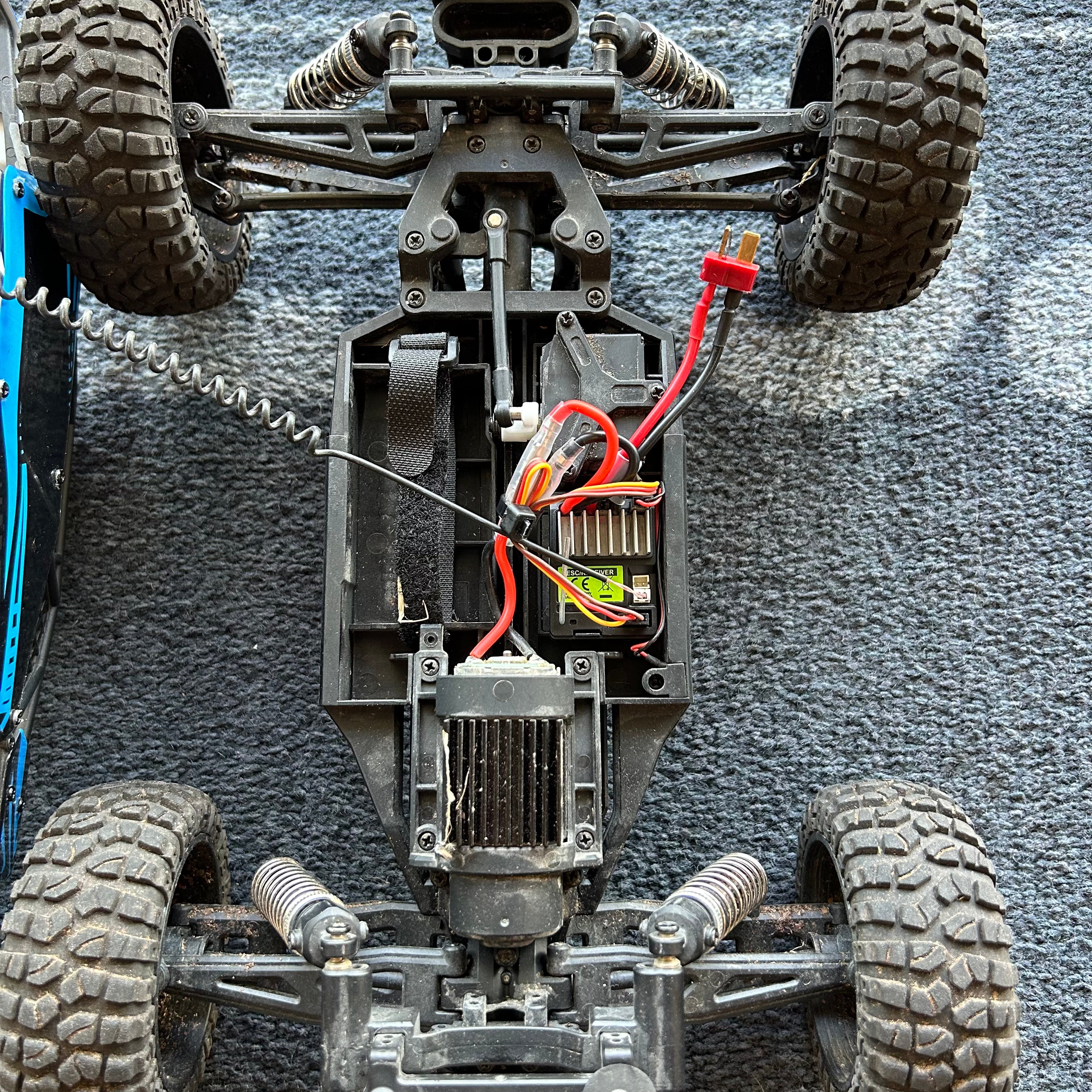 Occasion Buggy RC Blackzon Smyter DB Bleu XL avec leds 540115