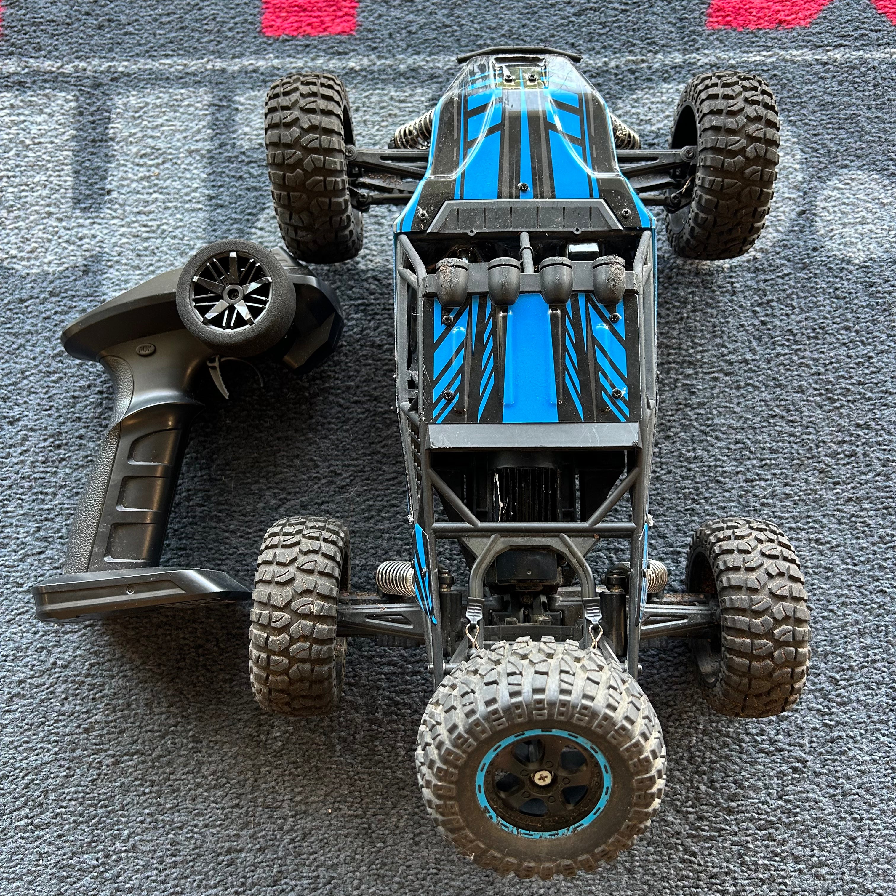 Occasion Buggy RC Blackzon Smyter DB Bleu XL avec leds 540115