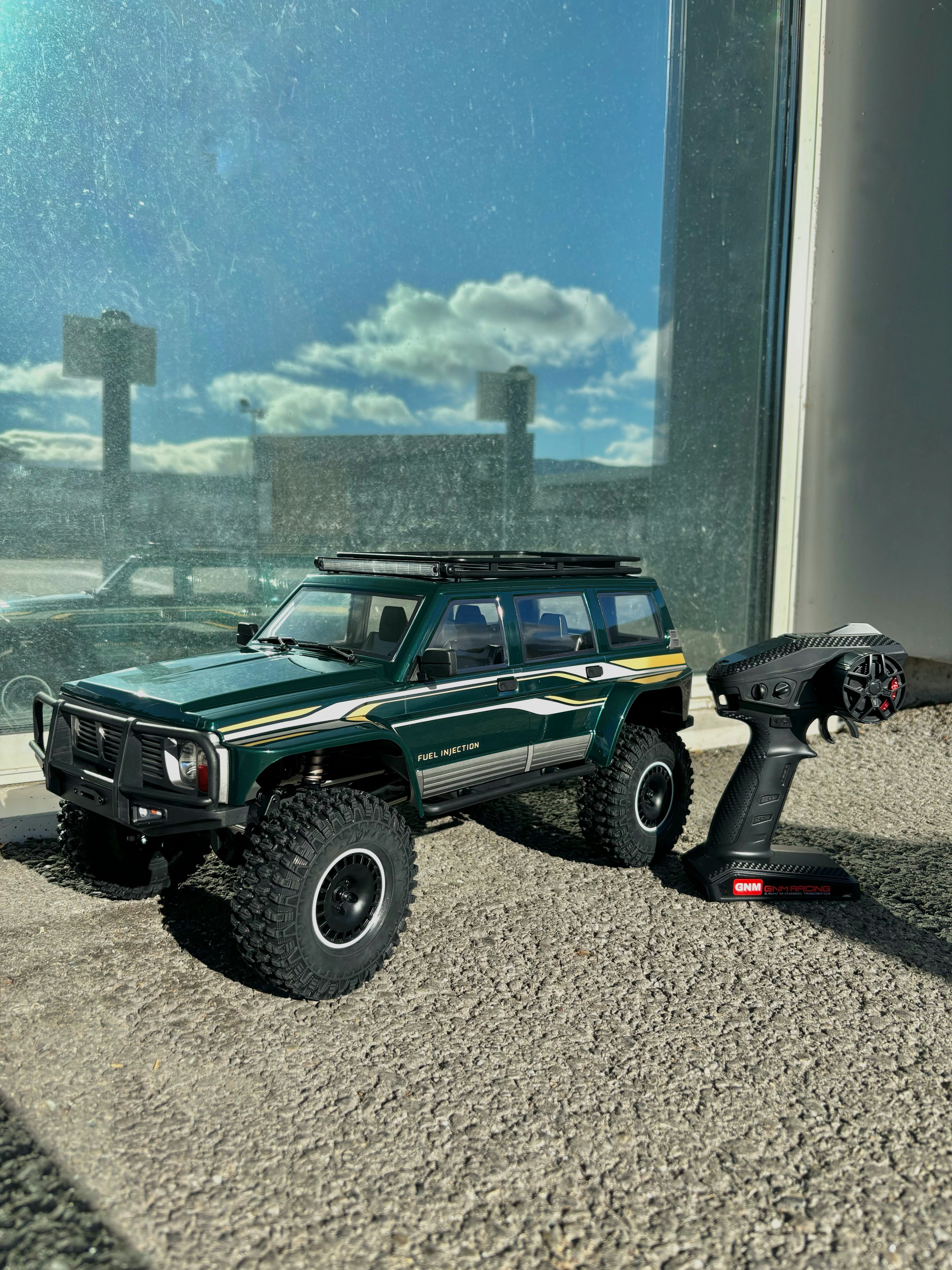 Crawler Yikong 4107 Pro Crawler 4WD Brushless 1/10 vert