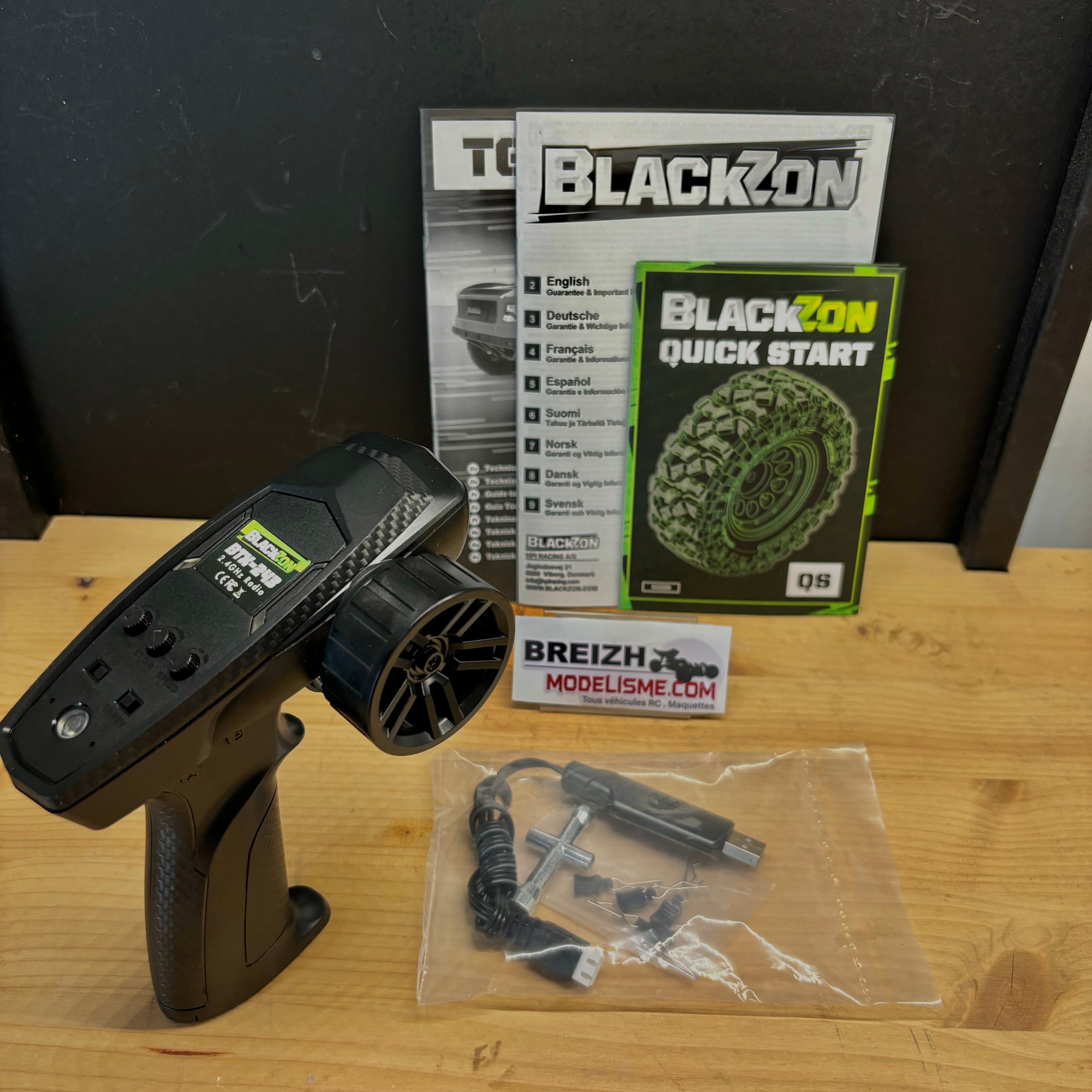 Blackzon Vyper 1/16 brushless 45km/h lipo 2S SC Turbo 4WD RTR rouge