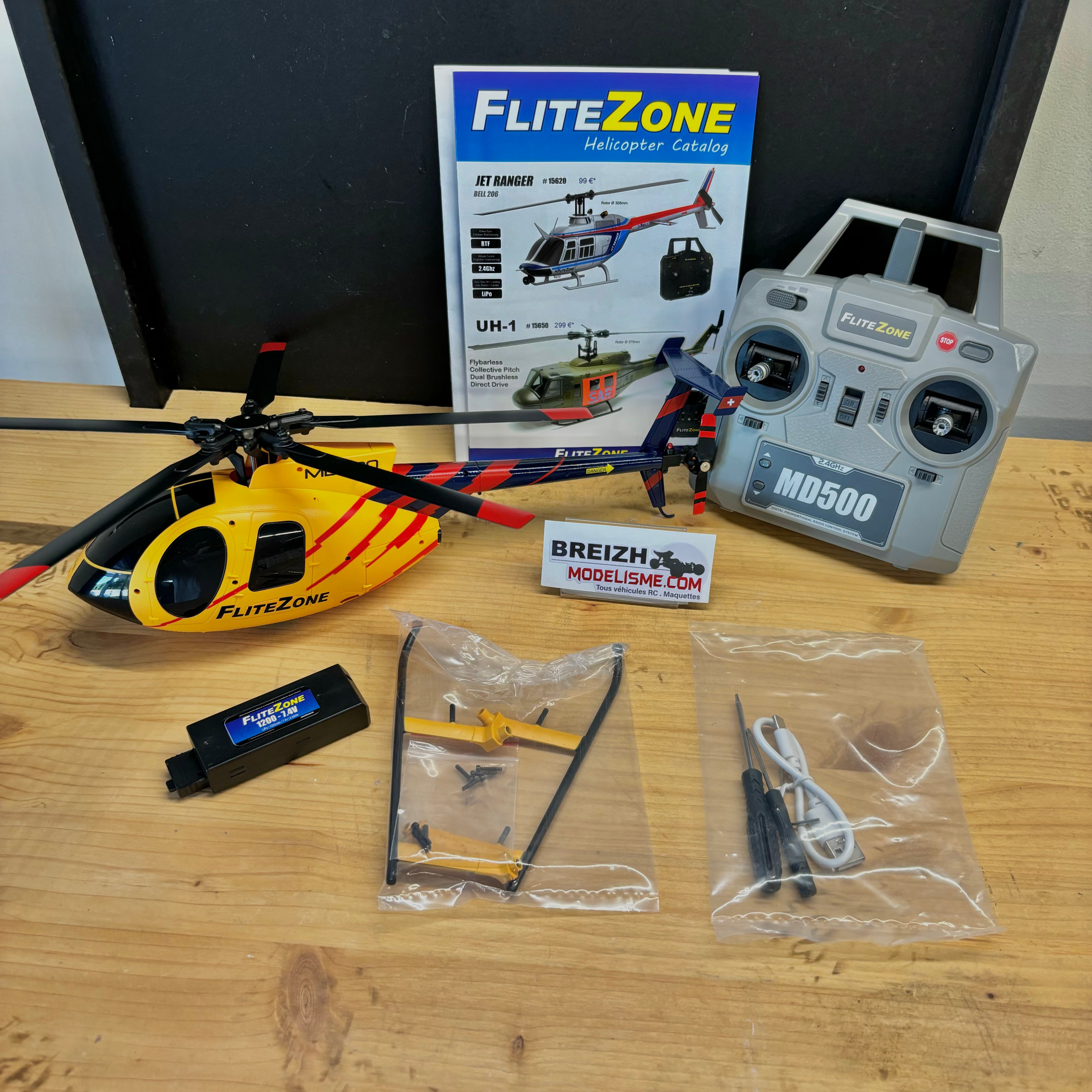 Hélicoptère Hughes MD500 RTF - 15970