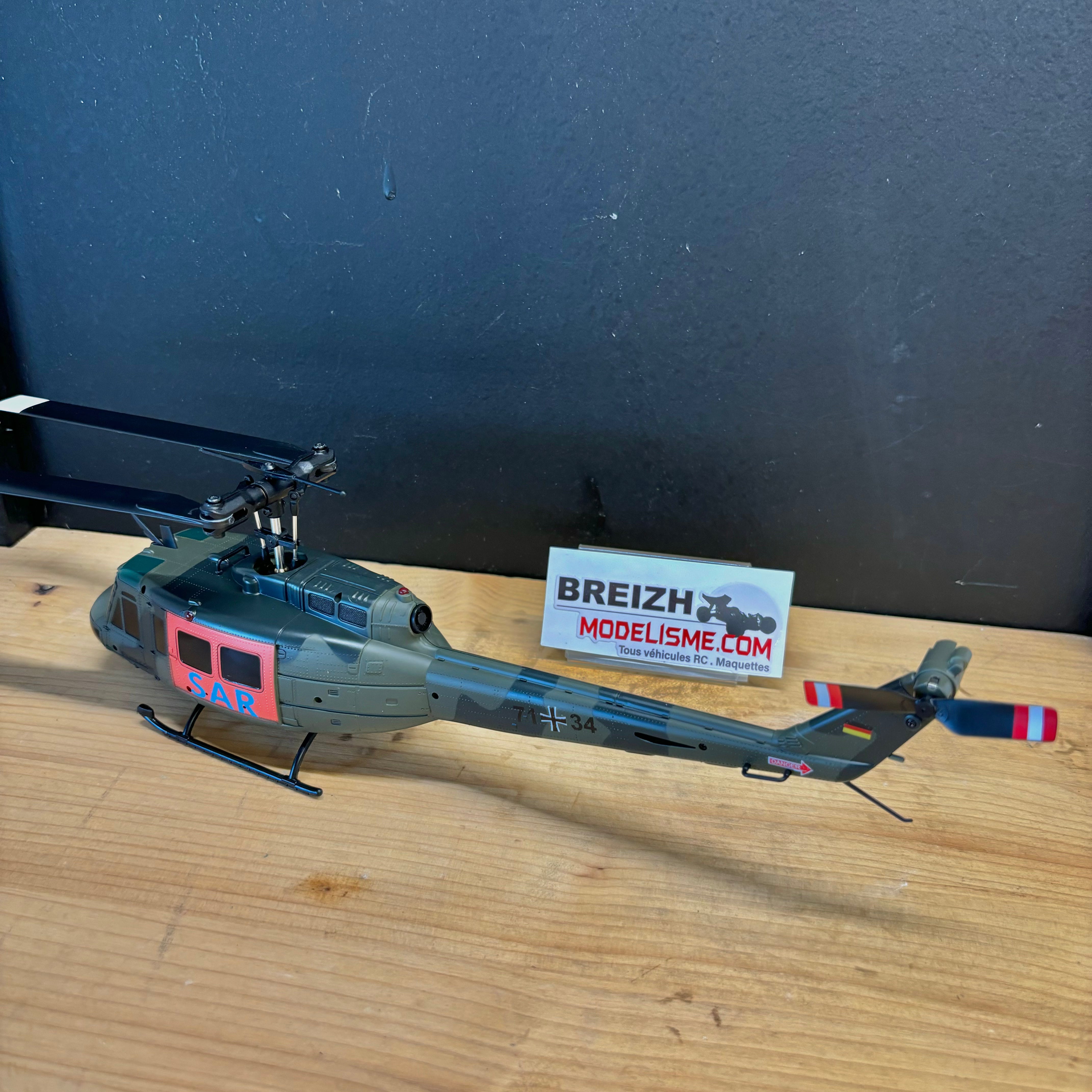 Hélicoptère Bell UH-1DX (SAR) RTF - 16400