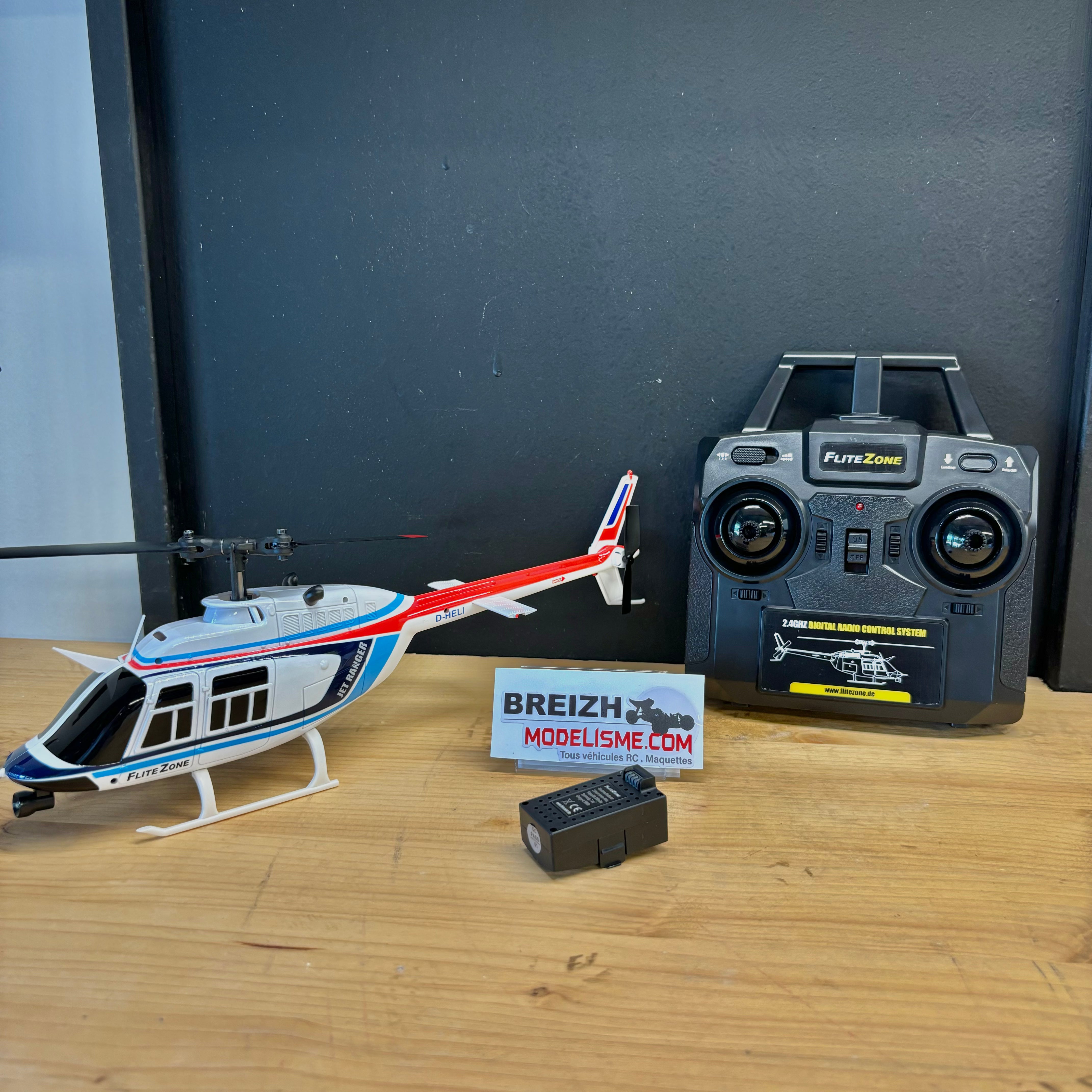 Hélicoptère Bell 206 Jet Ranger RTF - 15620