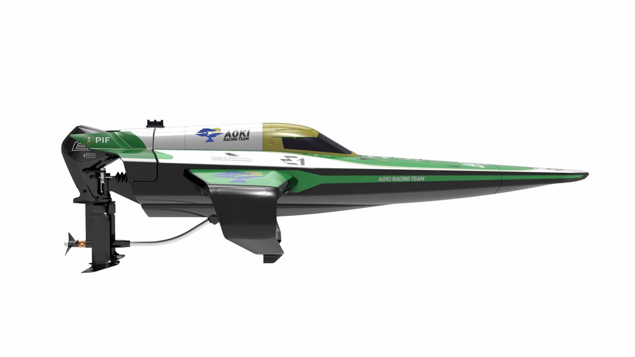 Joysway E1 Racebird 1:14 RTR Hydrofoil 545mm Team Aoki