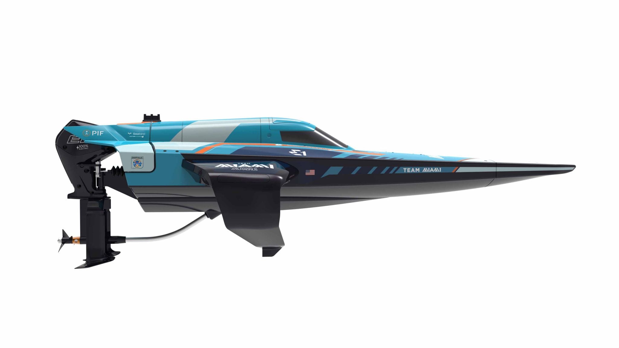 Joysway E1 Racebird 1:14 RTR Hydrofoil 545mm Team Miami