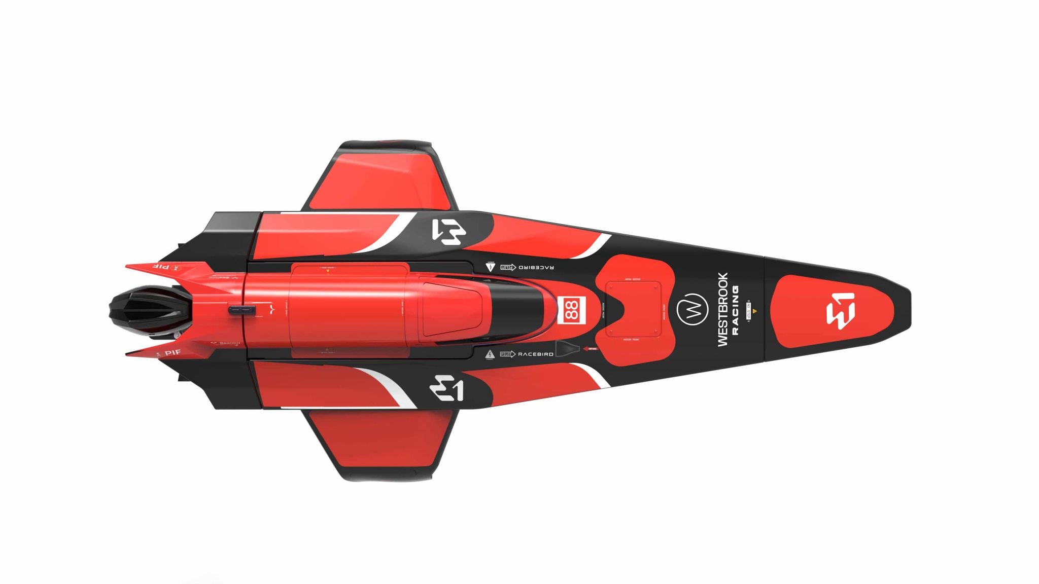 Joysway E1 Racebird 1:14 RTR Hydrofoil 545mm Team Westbrook