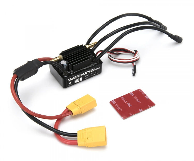 Contrôleur de vitesse brushless Seaking 90A 2-6S LiPo Hobbywing - JW92035