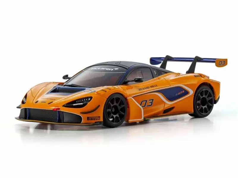 Kyosho Mini-Z MR04 RWD McLaren 720S GT3 Orange (W-MM/KT531P) - K.32364OR