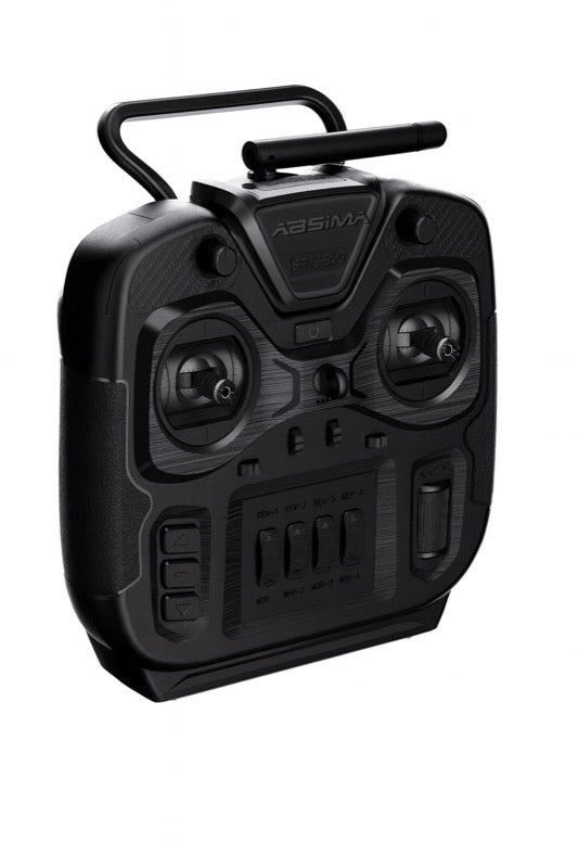 Radiocommande à 6 voies «SR6S-EVO» 2,4 GHz + récepteur RX - 2000023 - Breizh Modélisme.