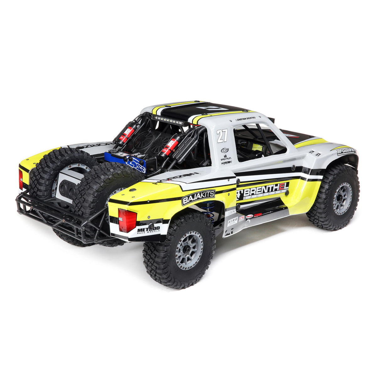 Losi Super Baja Rey 2.0 Brenthel 1/6 4x4 brushless 8S RTR jaune – LOS05021T1