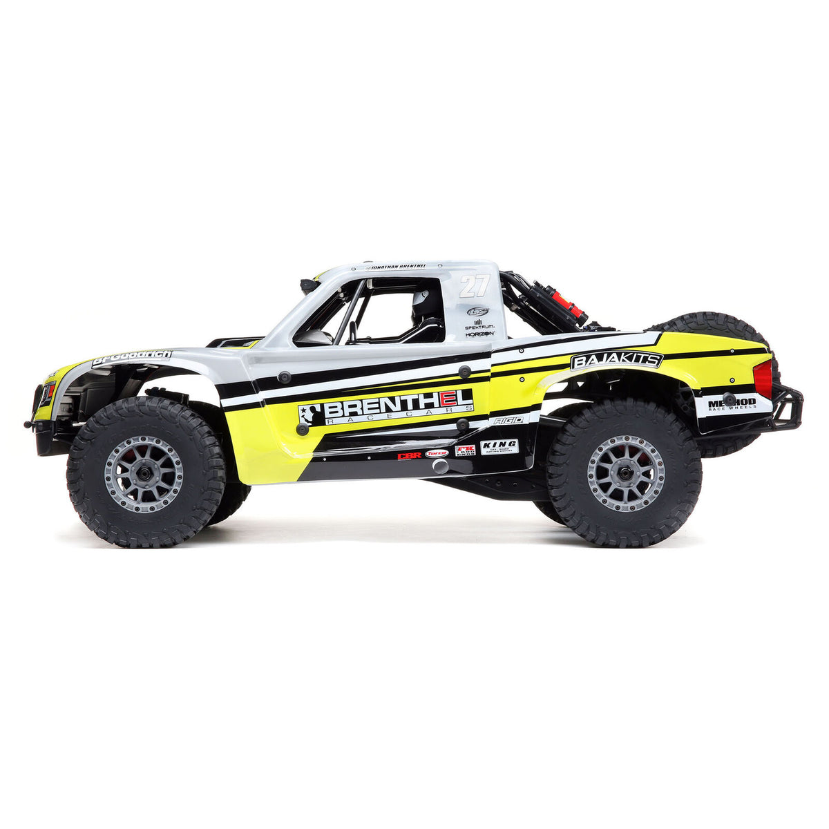 Losi Super Baja Rey 2.0 Brenthel 1/6 4x4 brushless 8S RTR jaune – LOS05021T1