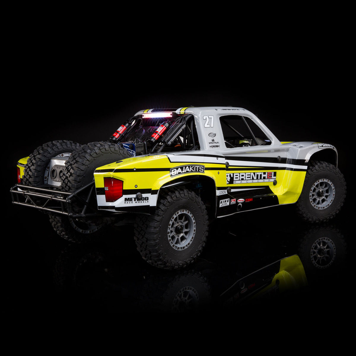 Losi Super Baja Rey 2.0 Brenthel 1/6 4x4 brushless 8S RTR jaune – LOS05021T1