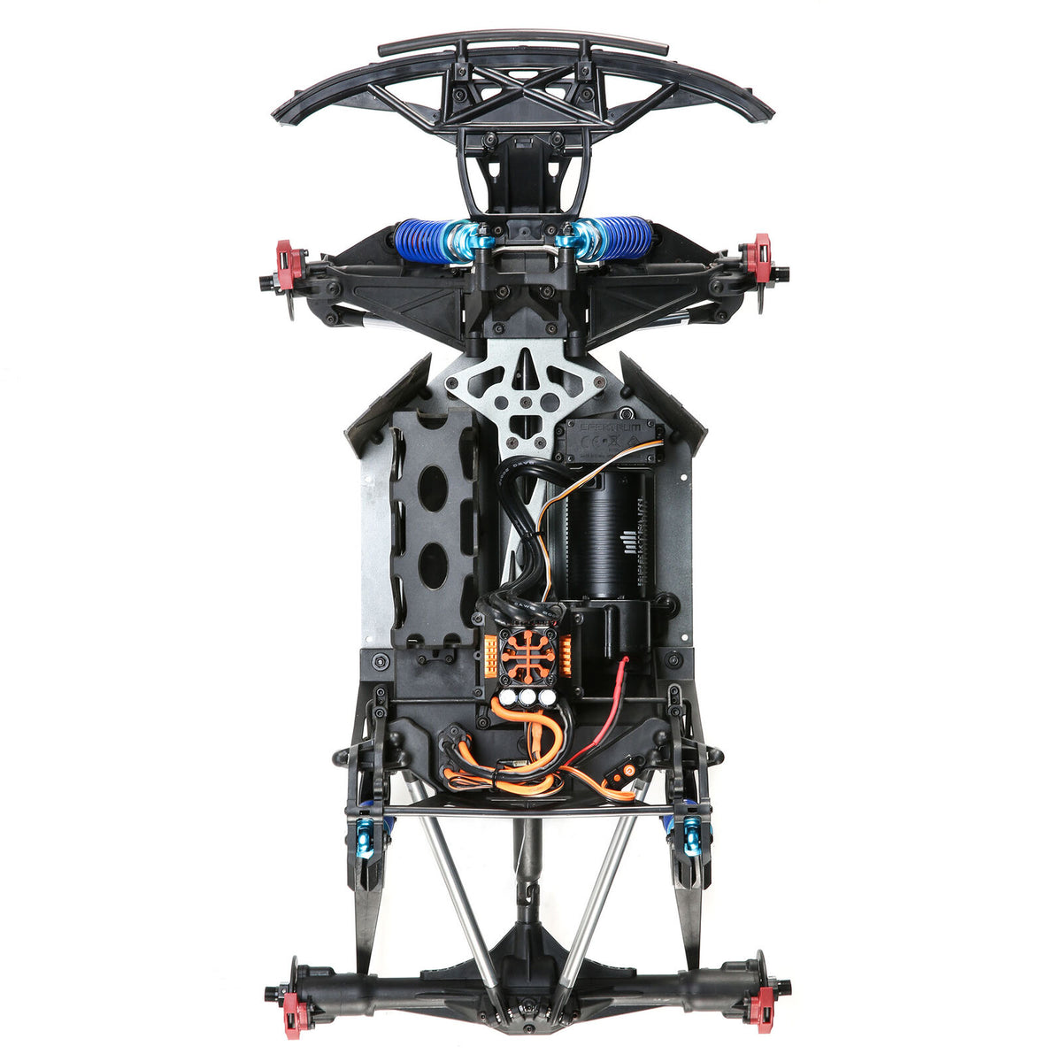 Losi Super Baja Rey 2.0 King Shocks 1/6 4x4 brushless 8S RTR bleu – LOS05021T2 - Breizh Modélisme.