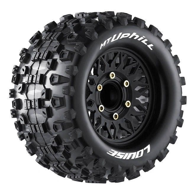 2 Pneus et roues MT-UPHILL 1/10 soft (x2) - LT3204SX