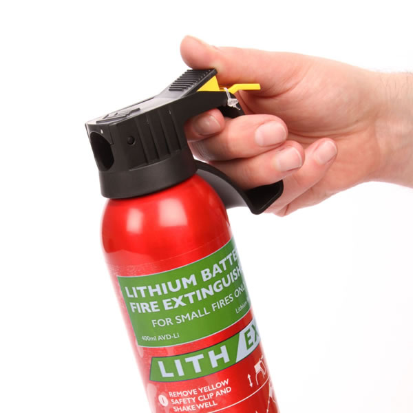 Eurofeu Extincteur Lith-Ex pour batterie Lithium 0.5L