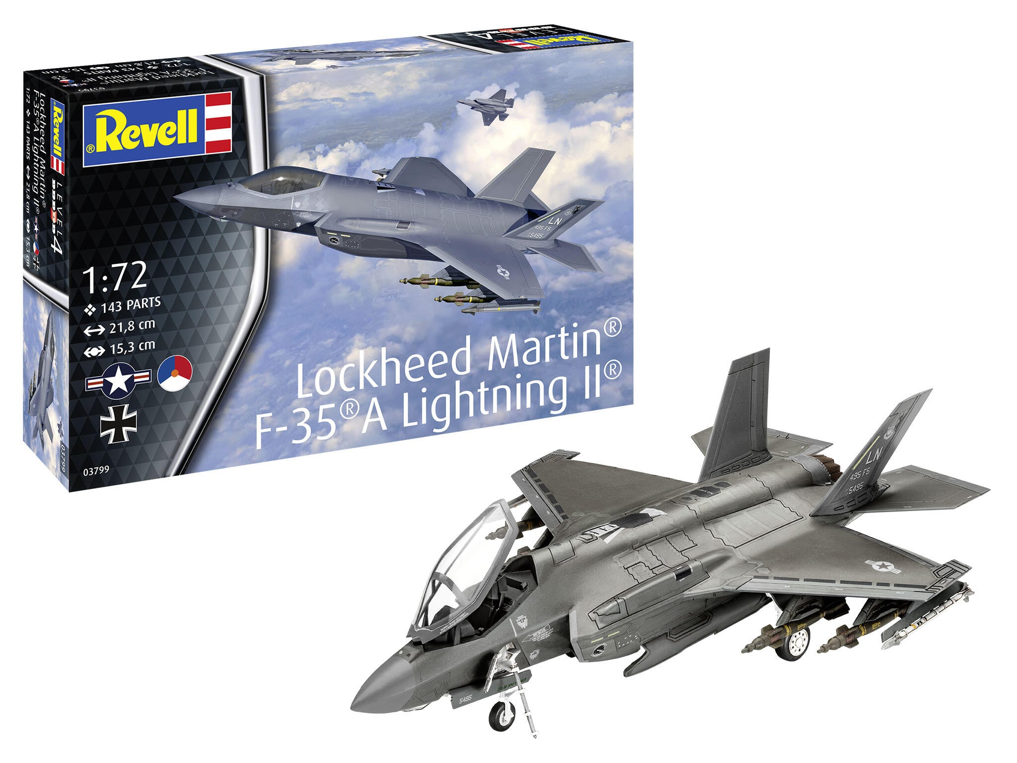Maquette avion Revell 03799 Lockheed Martin® F-35®A Lightning II®