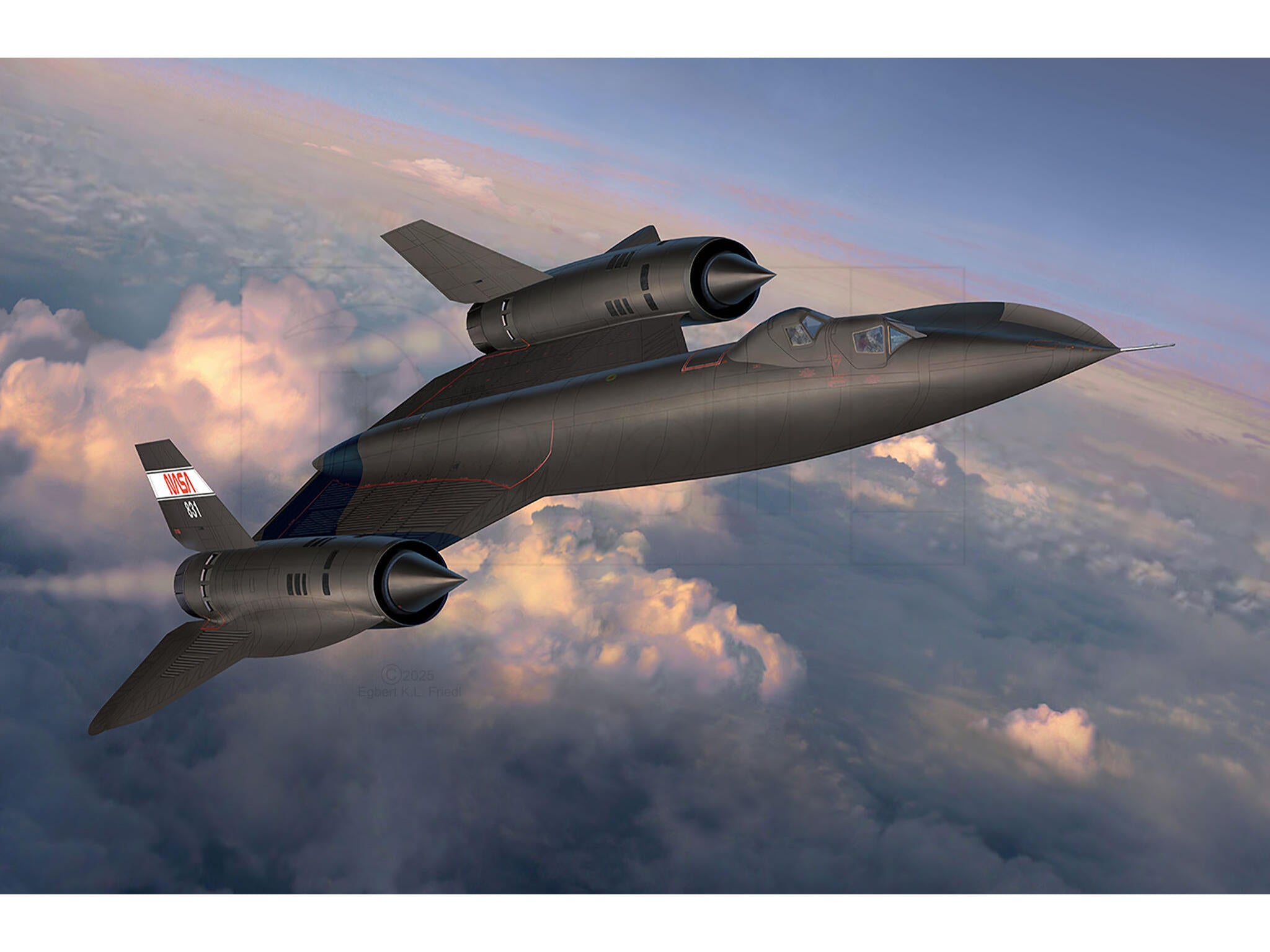 Maquette avion Revell 03751 Lockheed SR-71B Blackbird