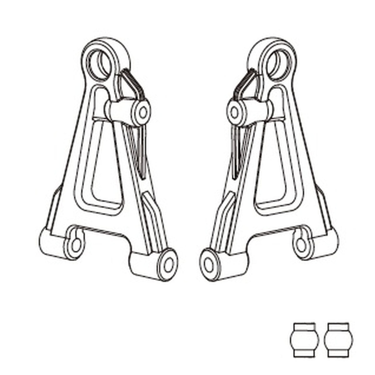 Bras de suspension avant inférieur MJX - 14220