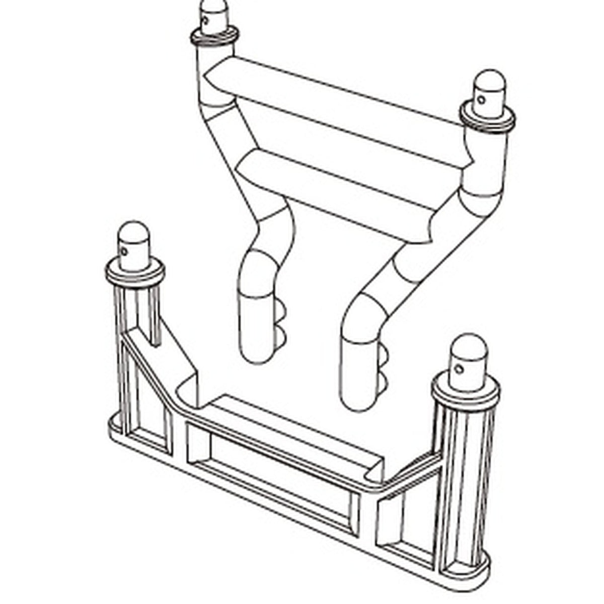 Support de carrosserie avant et arrière MJX - 14281L3