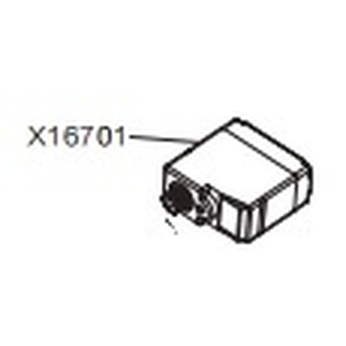 Servo de direction MJX - X16701 - Breizh Modélisme.