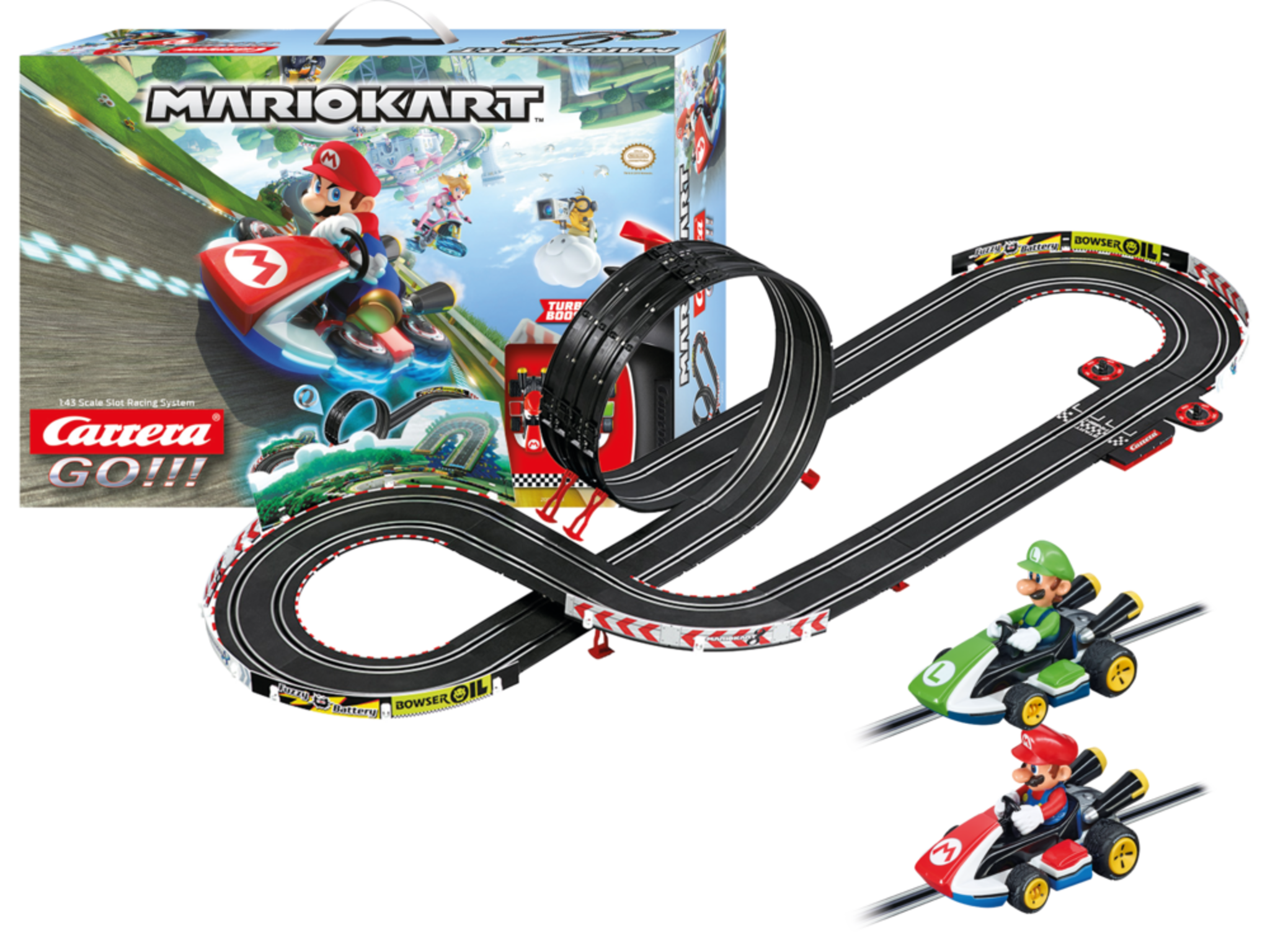 Circuit voitures Carrera GO!!! Mario Kart - 20062491