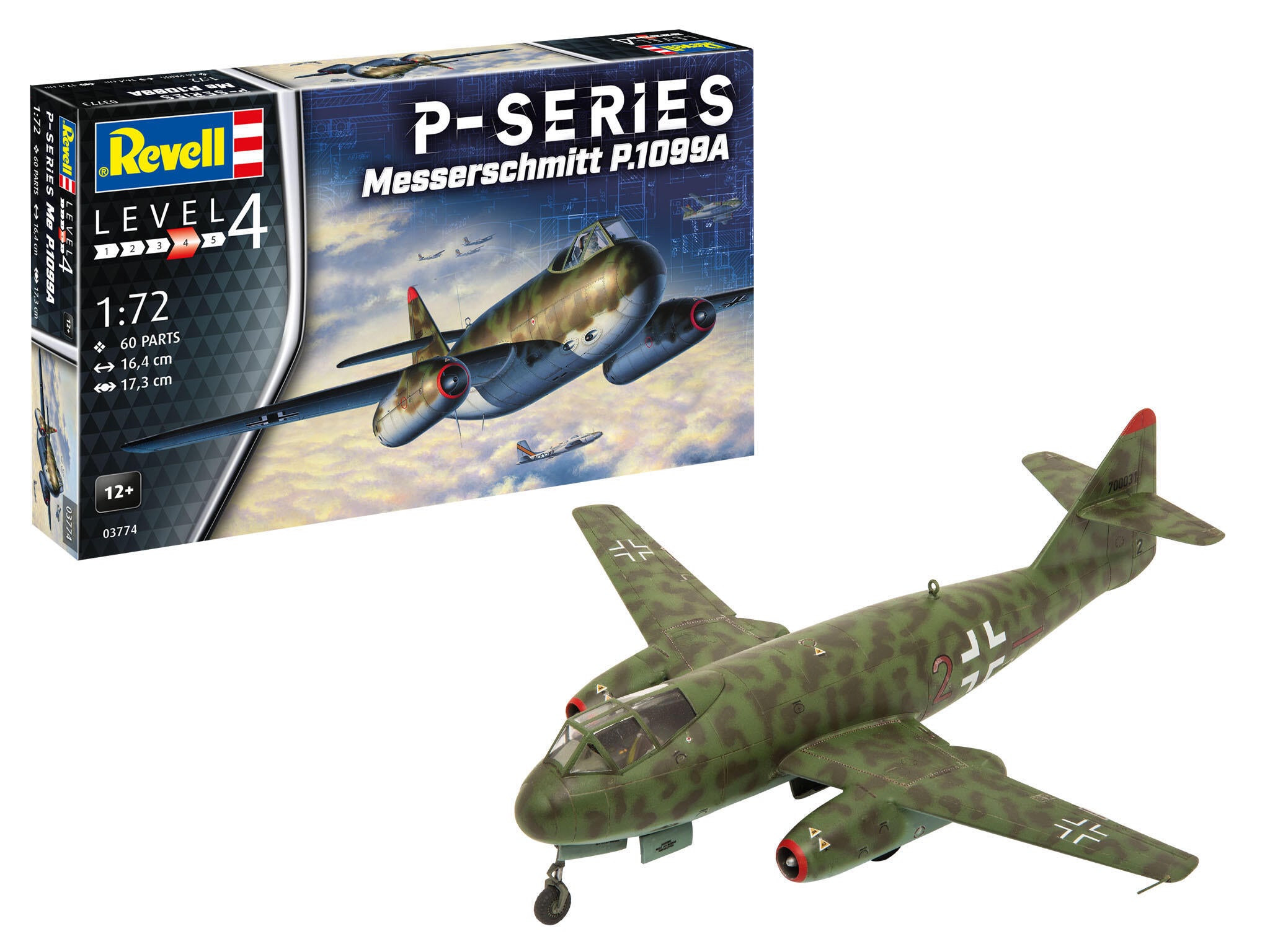 Messerschmitt P.1099A - P-Series Maquette Revell 03774