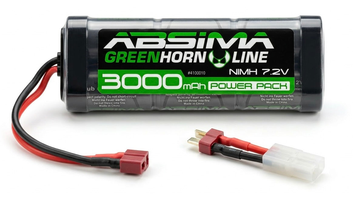 Batterie Ni-Mh 3000mAh 7.2V Tamiya + dean