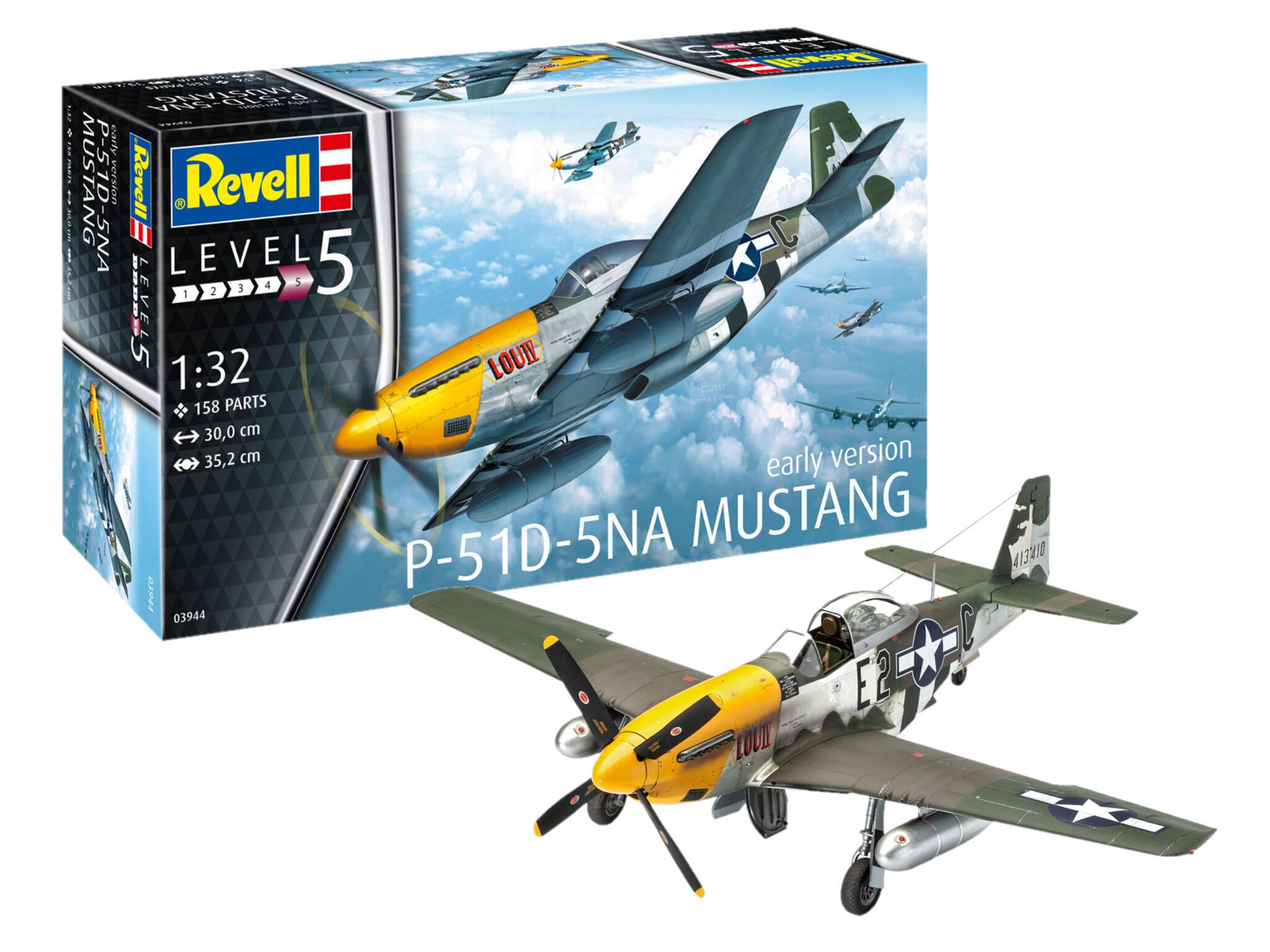 Maquette avion Revell 03944 P-51D-5NA Mustang