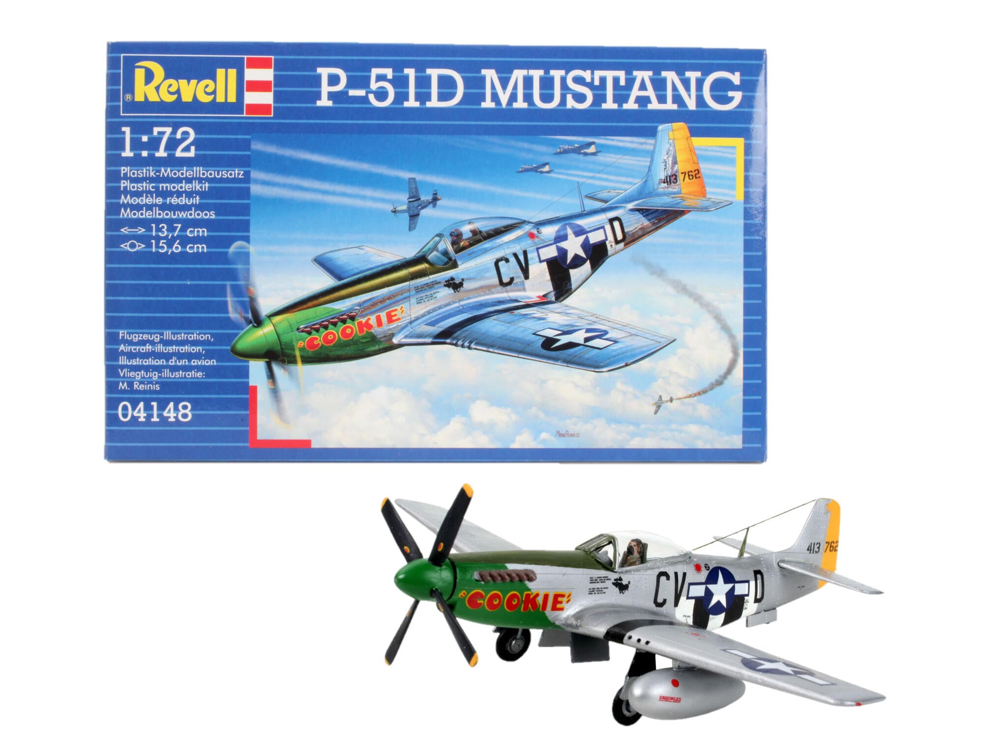 Maquette avion Revell 04148 P 51D Mustang
