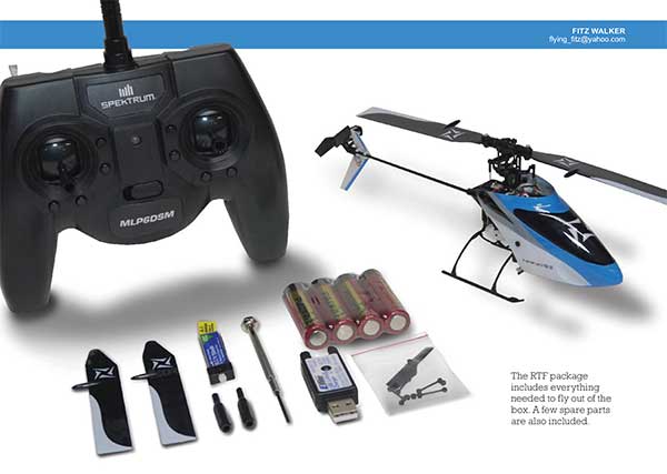 Hélicoptère RC Blade Nano S3 RTF – AS3X + SAFE pas collectif