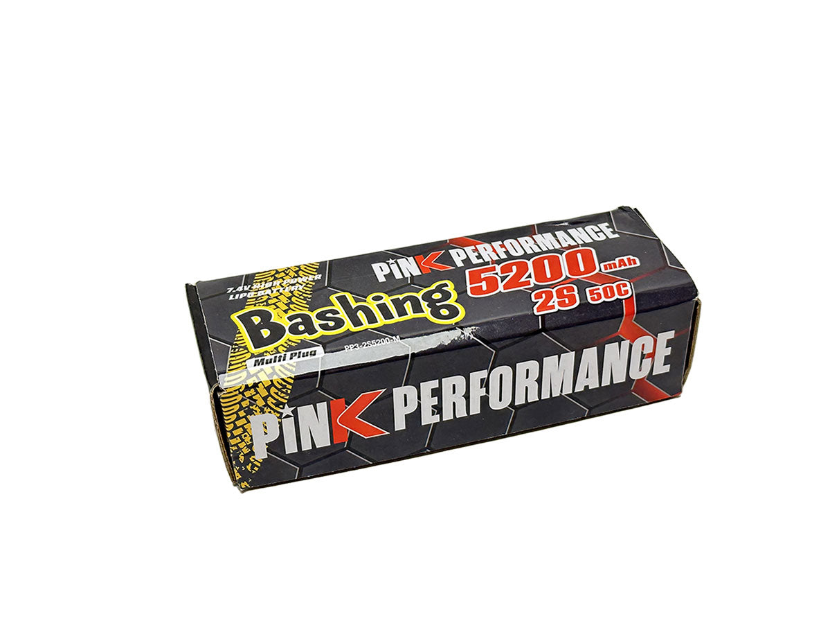 Batterie lipo 2S Bashing 7.4V 5200mAh 50C Dean, XT90, EC5, Traxxas - Breizh Modélisme.