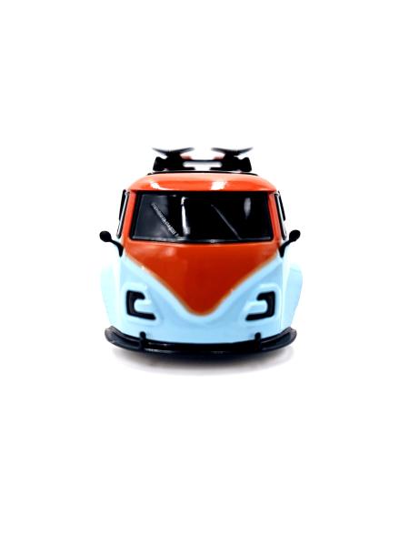 Pocket Racer Bus de course avec télécommande 1/64 - PR-X1-or