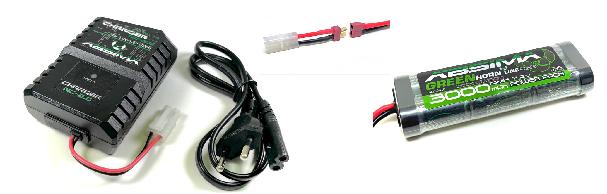 Rallye Absima 1/10 "STi-X" charbon 4WD RTR 12233 version Pack