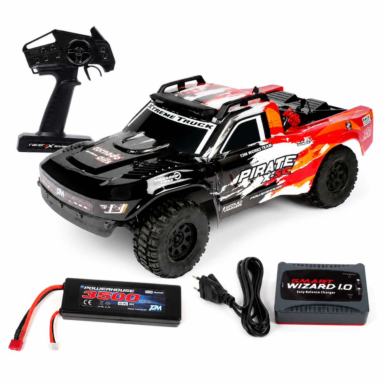 T2M Pirate X-SC Short Course Brushless RTR T4978 orange 65km/h